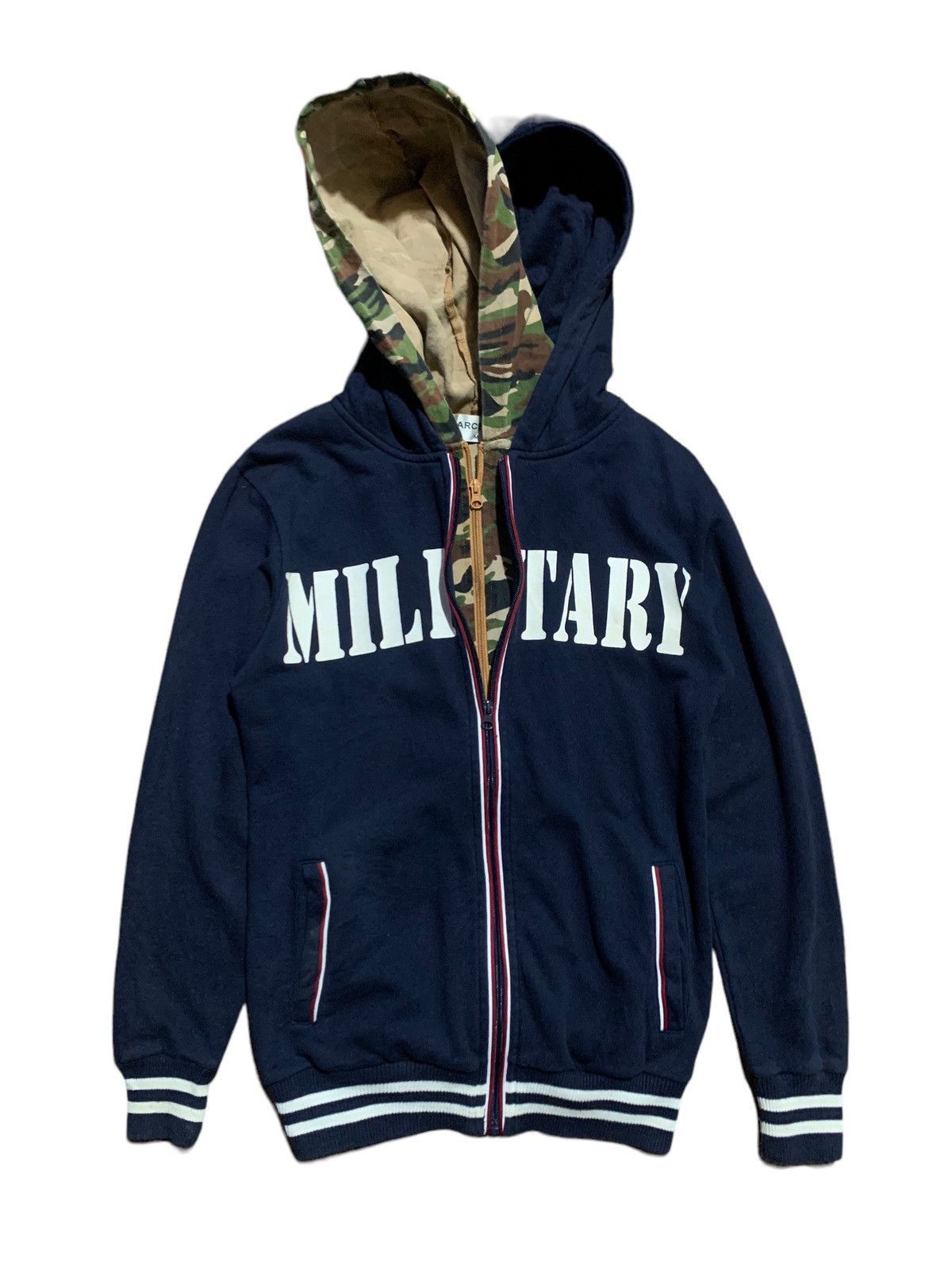 image of If Six Was Nine x Le Grande Bleu L G B Barcedos- Japanese Double Layer Zip Hoodie If6W9 Lgb Style i