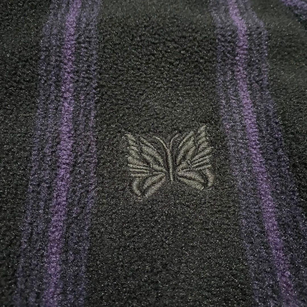 Needles × Uniqlo Uniqlo needles japan stripe black purple cardigan Size US L / EU 52-54 / 3 - 3 Thumbnail