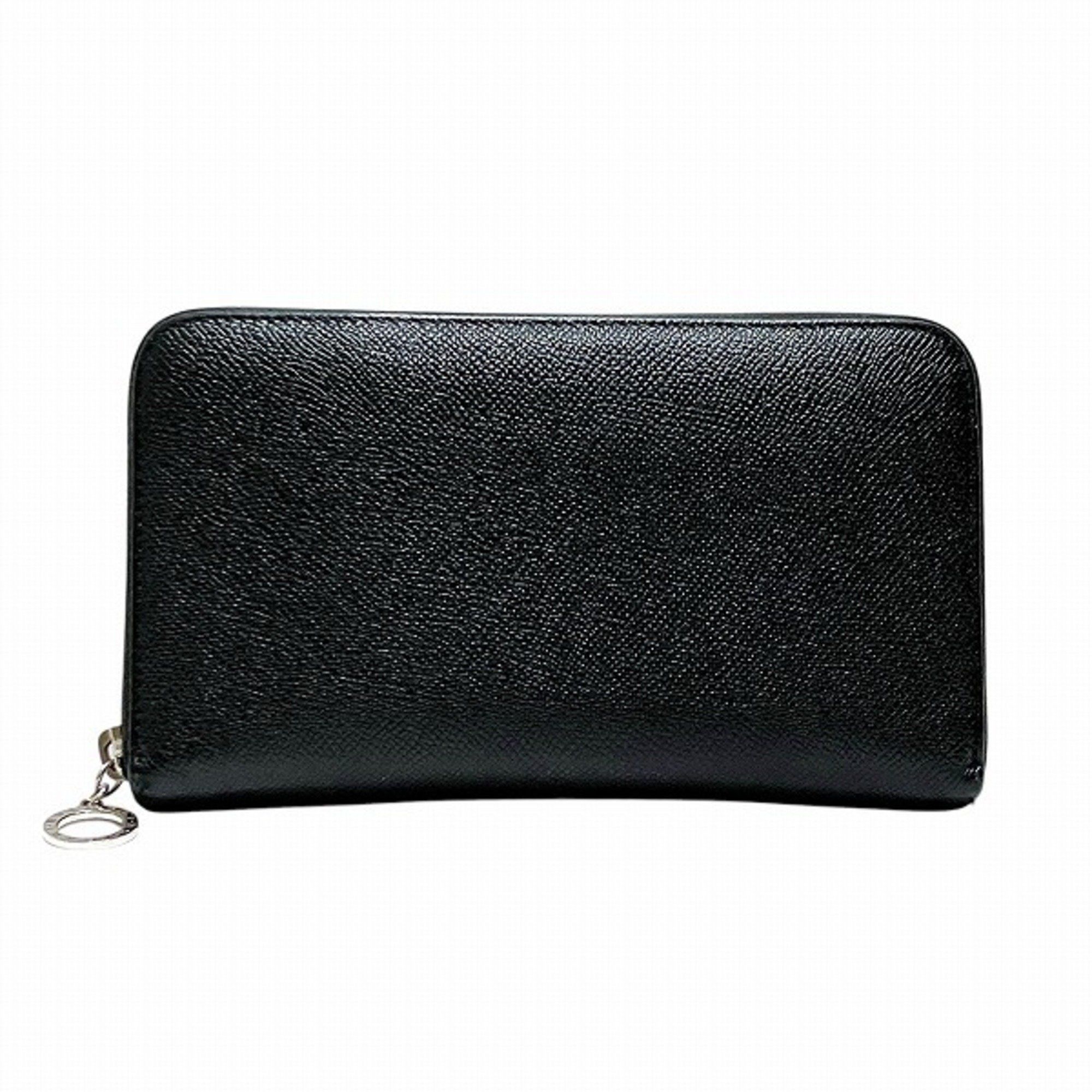 Bvlgari BVLGARI Man Round Black Long Wallet for Men Size ONE SIZE - 1 Thumbnail
