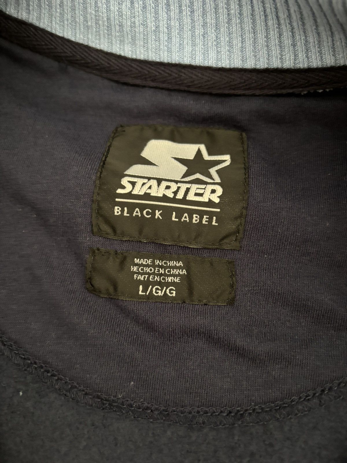 Starter Vintage Starter UNC Varsity Jacket Size US L / EU 52-54 / 3 - 2 Thumbnail