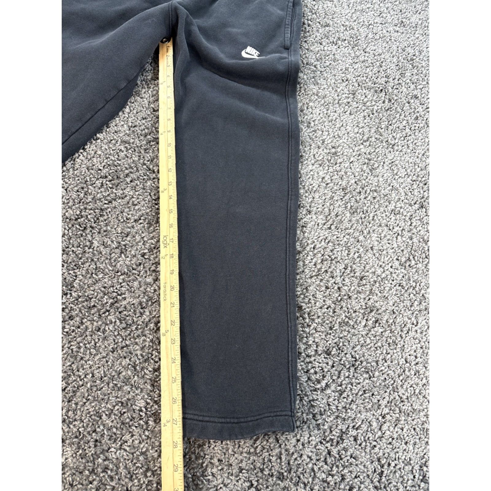 Nike Nike Sweatpants Mens Large Black Club Fleece Pants Lounge Casual Gym BV2707-010 Size US 33 - 2 Thumbnail