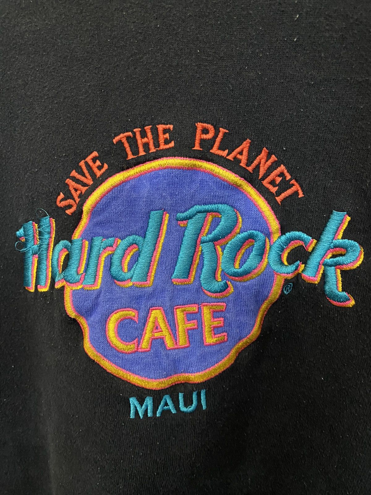 Hard Rock Cafe × Vintage Vintage 90’s Hard Rock Cafe Maui Sweater Size US L / EU 52-54 / 3 - 3 Thumbnail