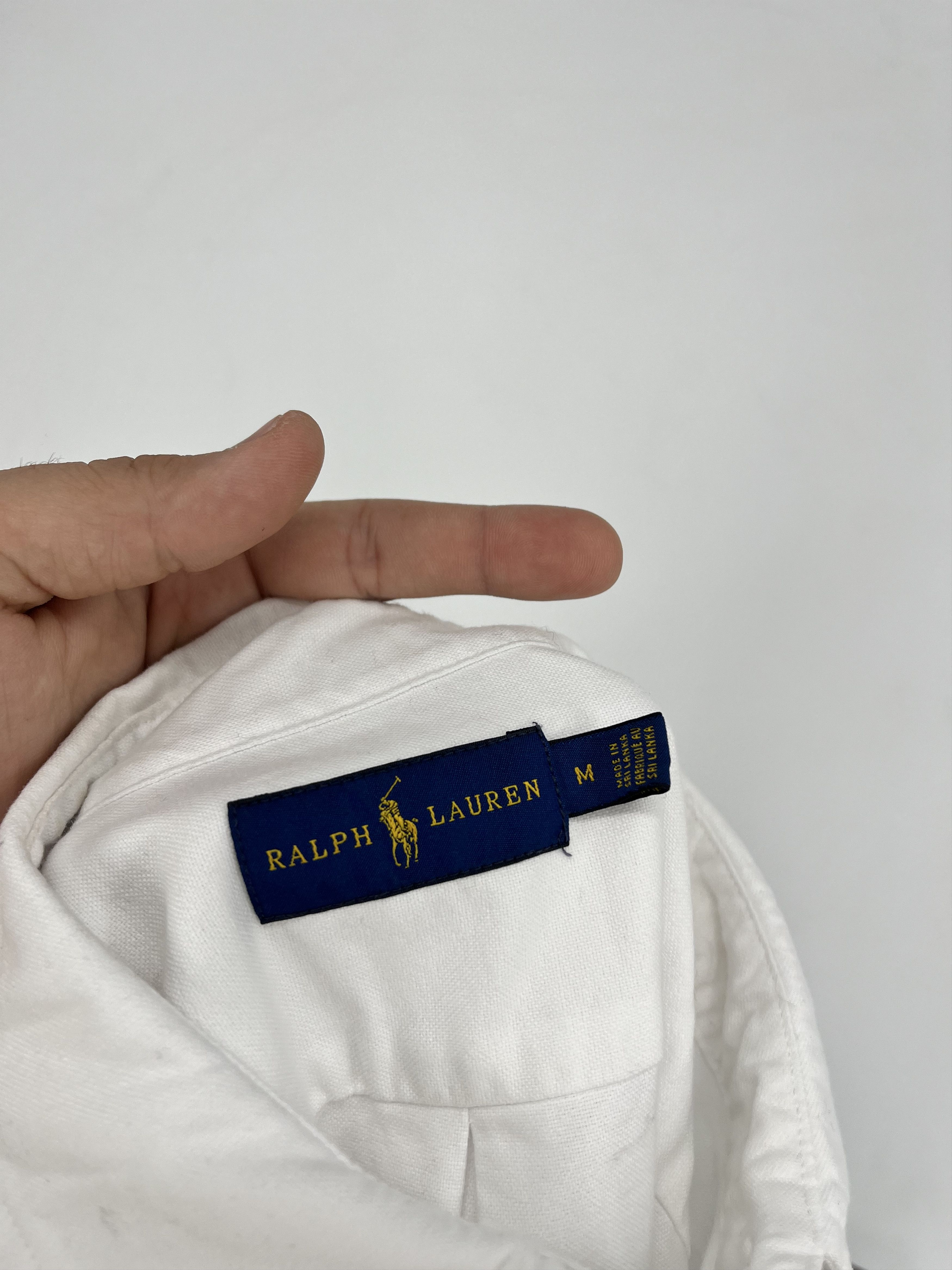 Polo Ralph Lauren Vintage White Shirt Polo Ralph Lauren Size M Rare Size US M / EU 48-50 / 2 - 11 Thumbnail
