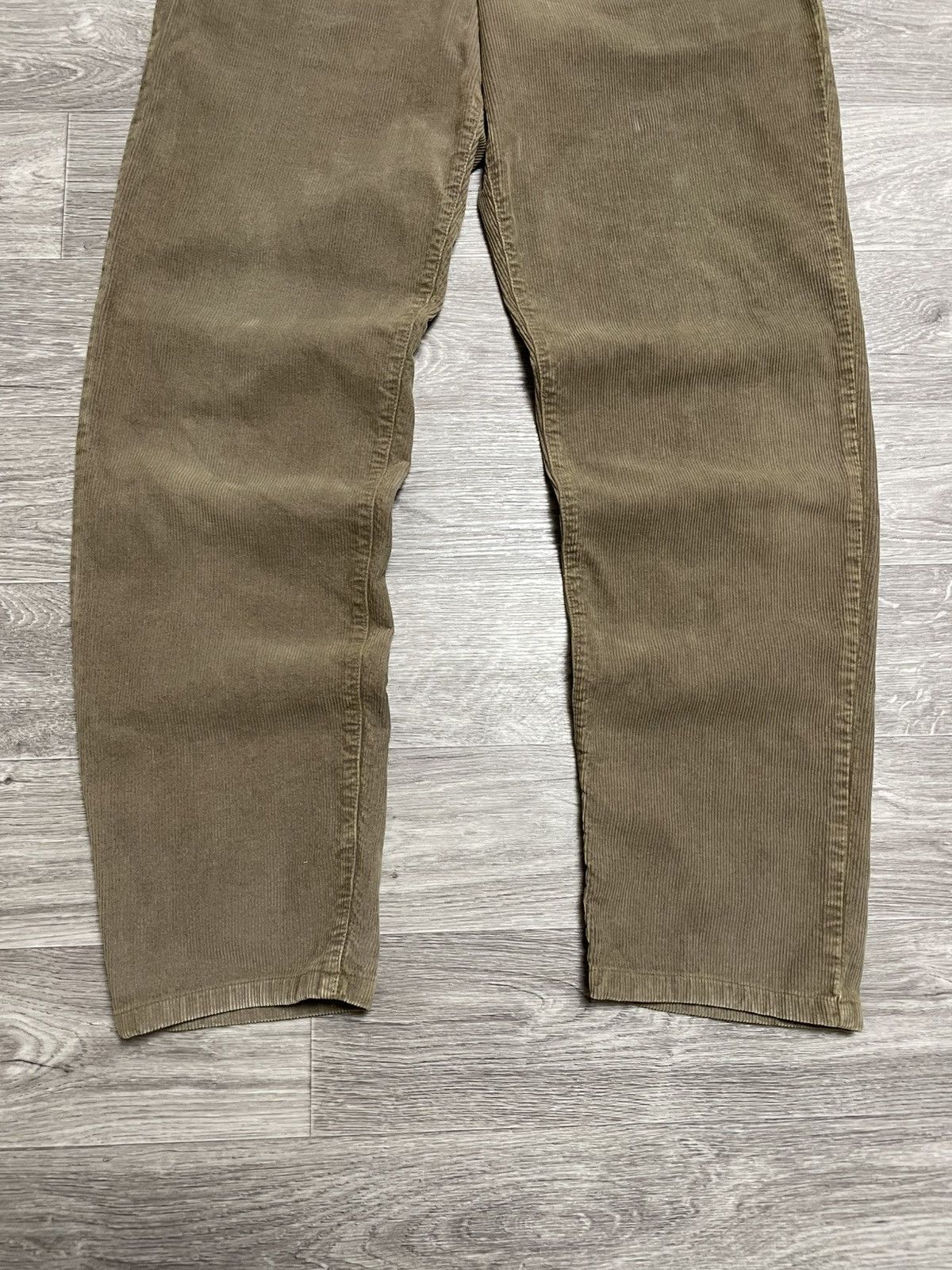 Yves Saint Laurent Vintage Yves Saint Laurent YSL Baige Corduroy Velvet Pants Size US 34 / EU 50 - 4 Thumbnail