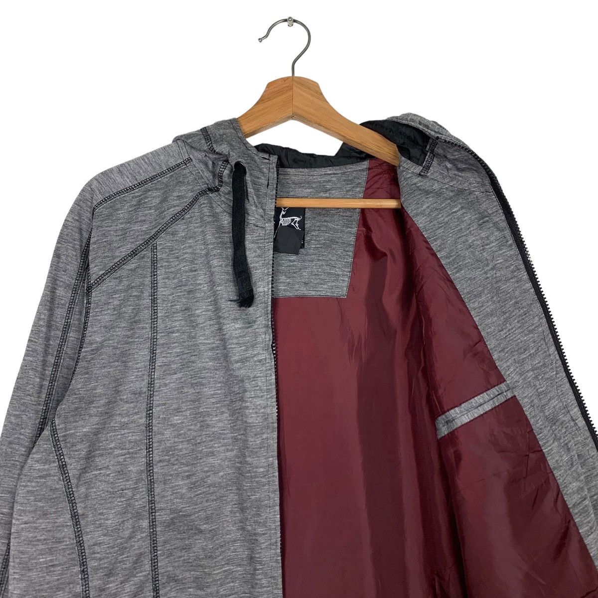 Kane & Unke KANE & UNKE Poly Rayon Hoodie Jacket #0164-C8 Size US L / EU 52-54 / 3 - 13 Thumbnail