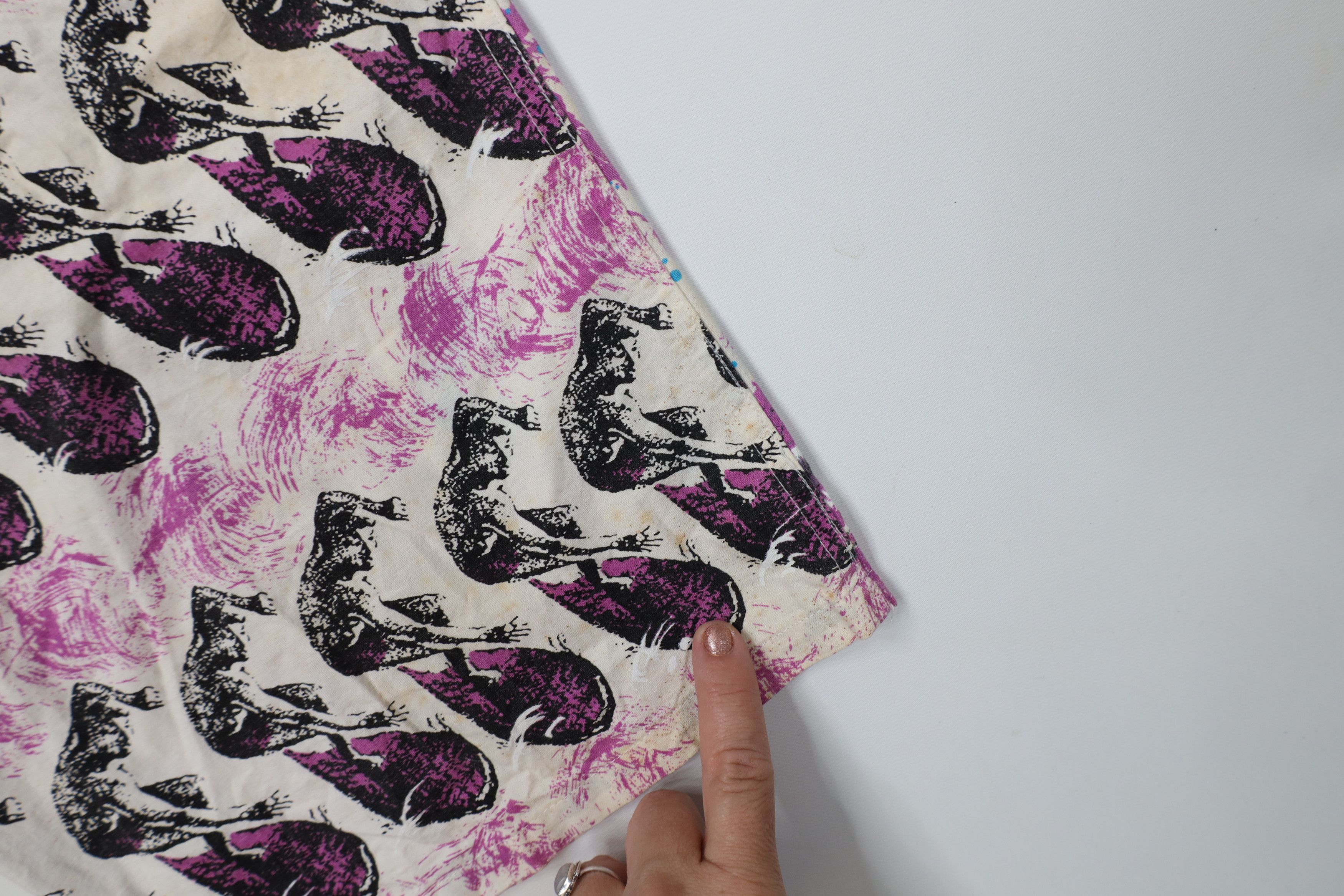 Vintage Vintage 90s Streetwear Surf All Over Print Shorts Cotton Size US 30 / EU 46 - 5 Thumbnail