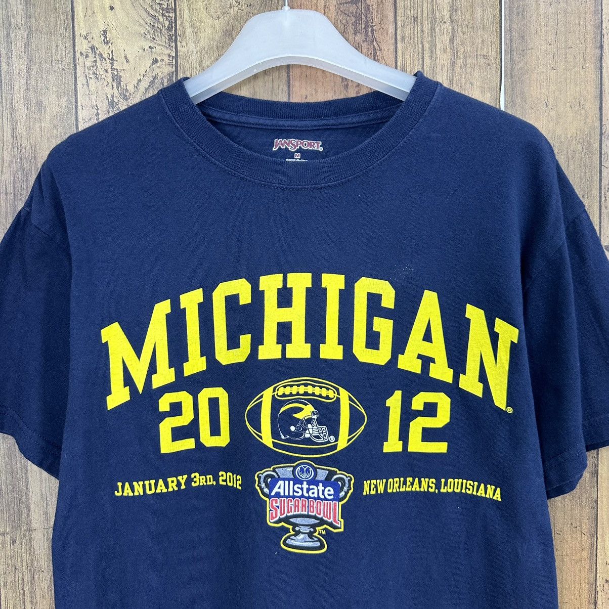 Jansport Jansport Michigan 2012 All State Superbowl Tshirt A690 Size US M / EU 48-50 / 2 - 2 Thumbnail