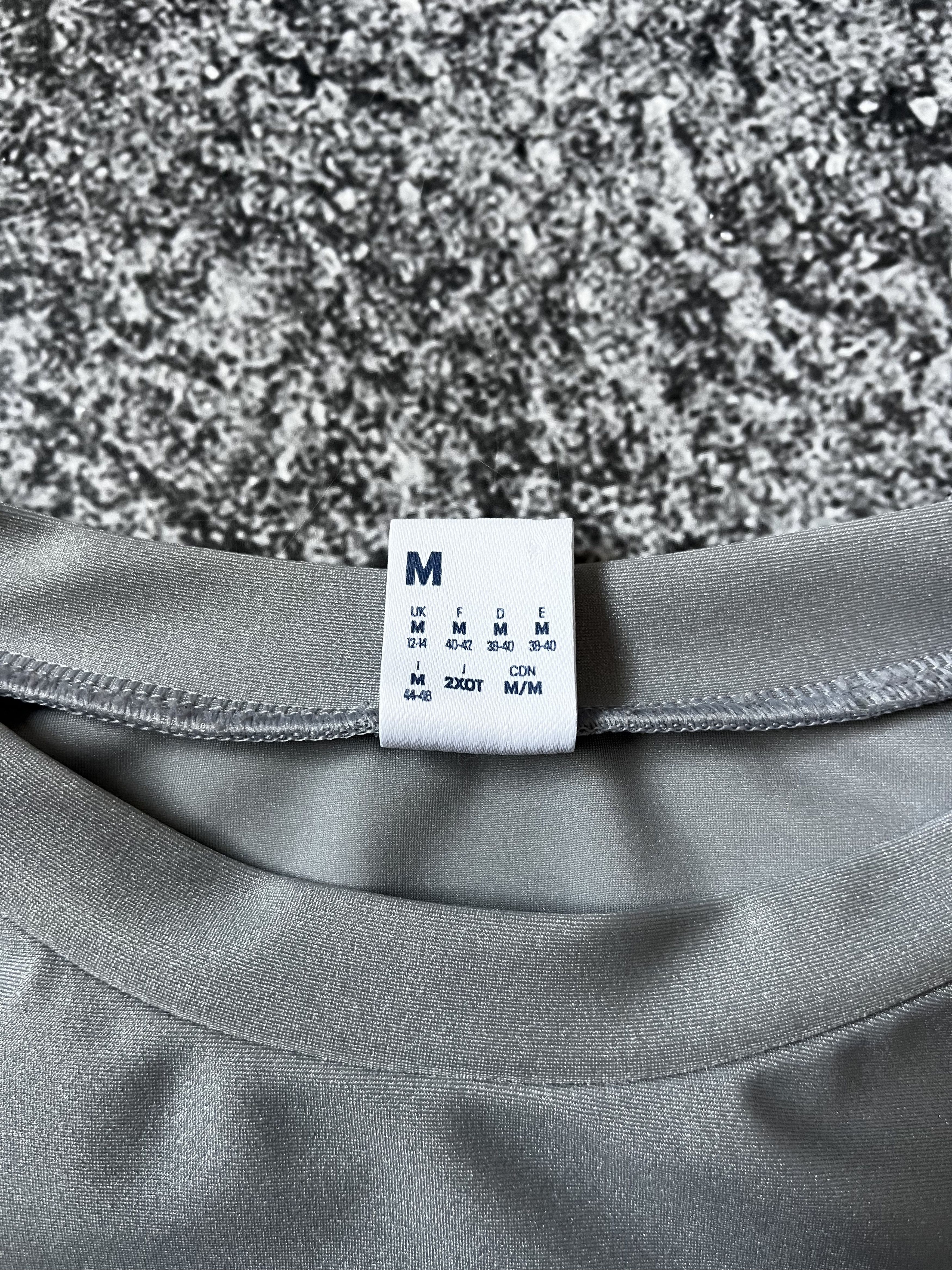Misbhv × Reebok Crop top Misbhv x Reebok Silver Grey sportswear Size M / US 6-8 / IT 42-44 - 6 Thumbnail