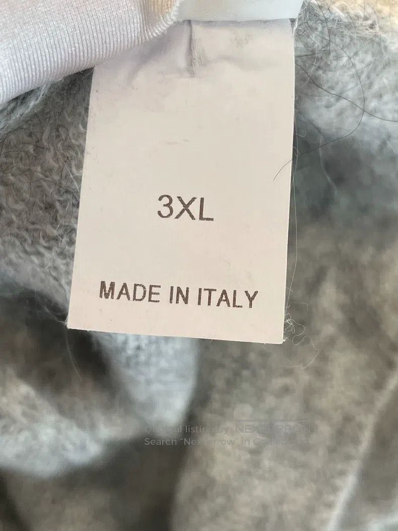 Brunello Cucinelli Brunello Cucinelli Light grey cashmere and mohair sweater Size 3XL / US 20-22 - 7 Thumbnail
