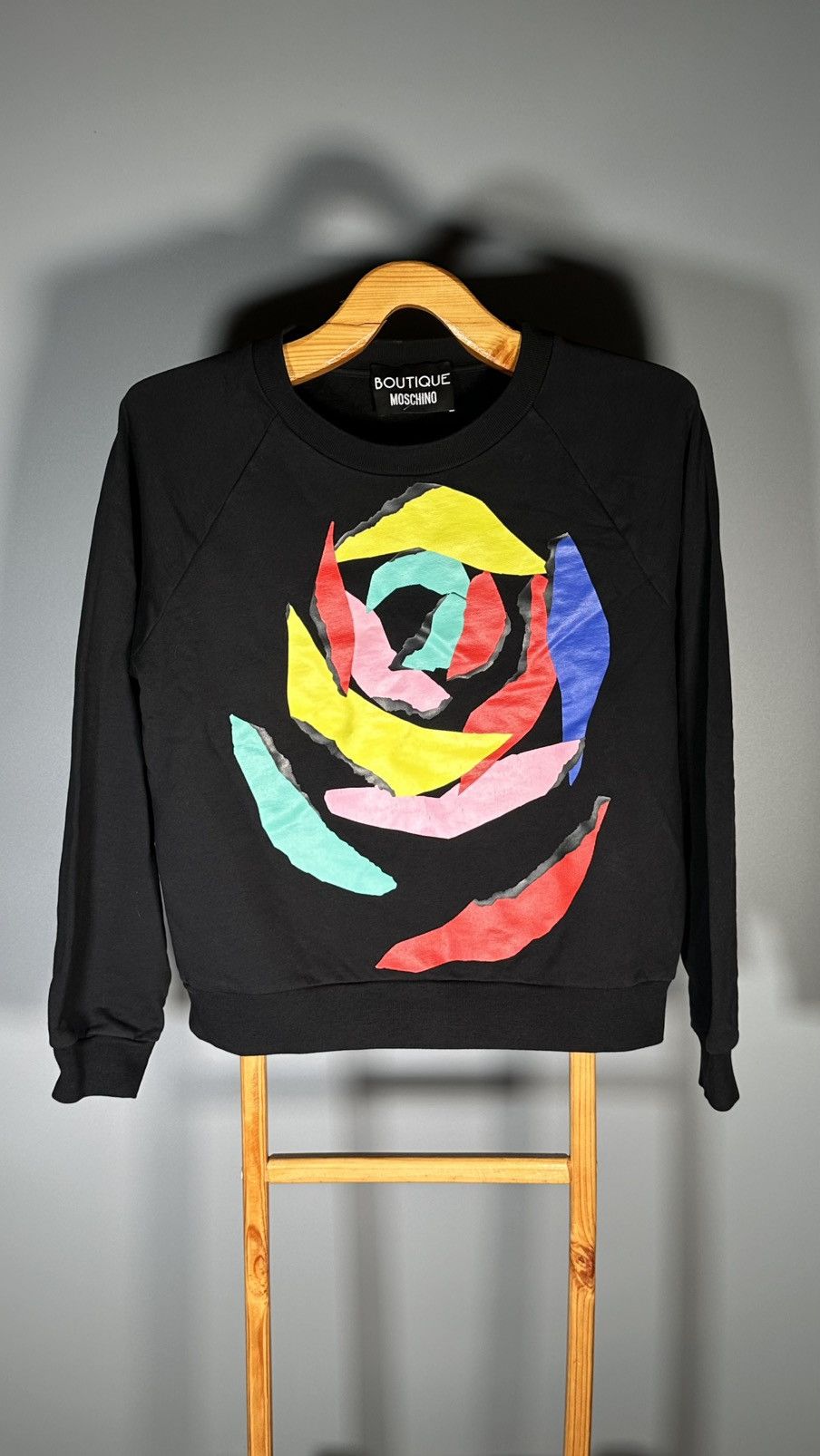 Moschino Moschino boutique women sweatshirts multicolor flower Size S / US 4 / IT 40 - 1 Thumbnail