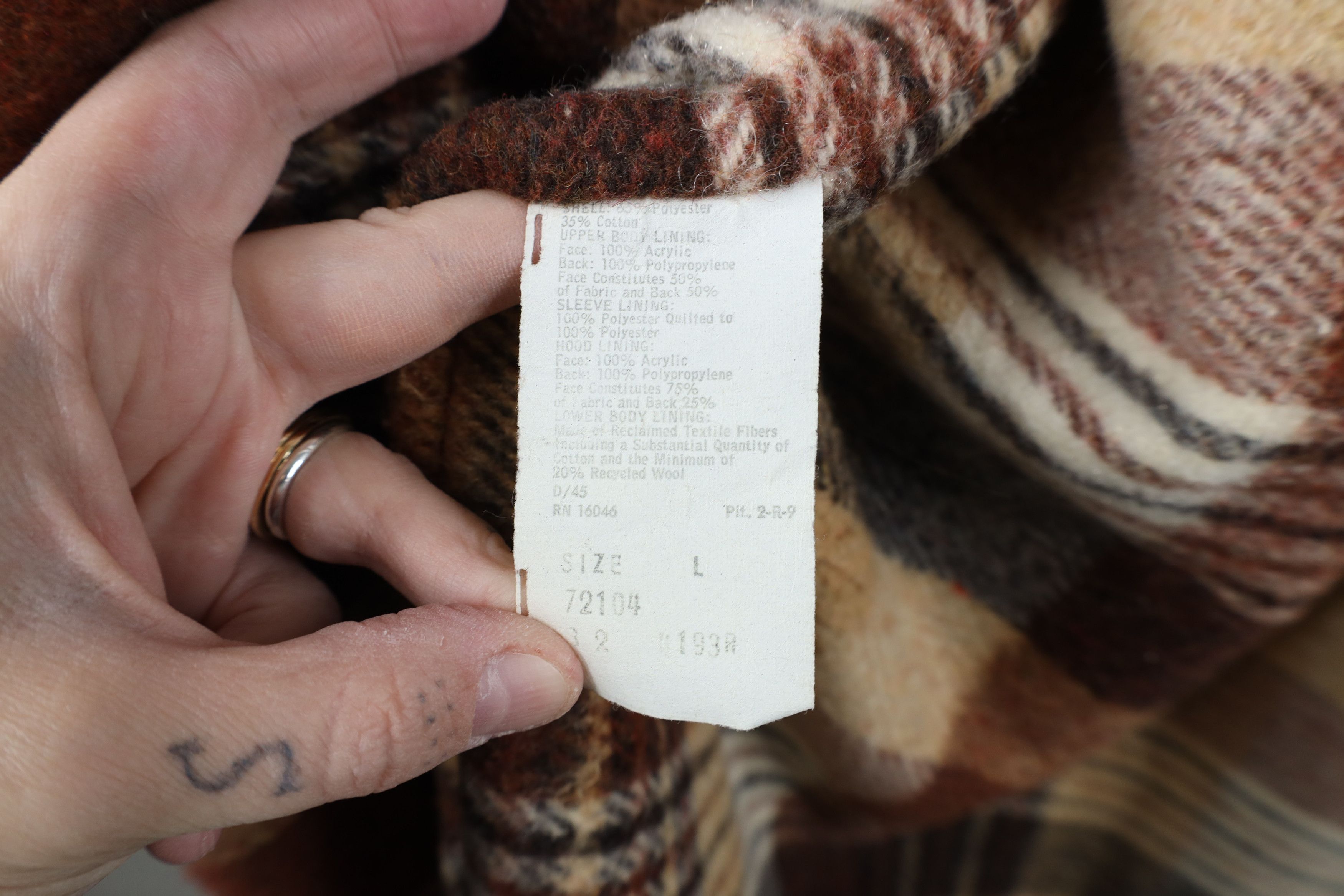 Vintage Vintage 70s Streetwear Hooded Canvas Parka Jacket Beige Size US L / EU 52-54 / 3 - 12 Thumbnail