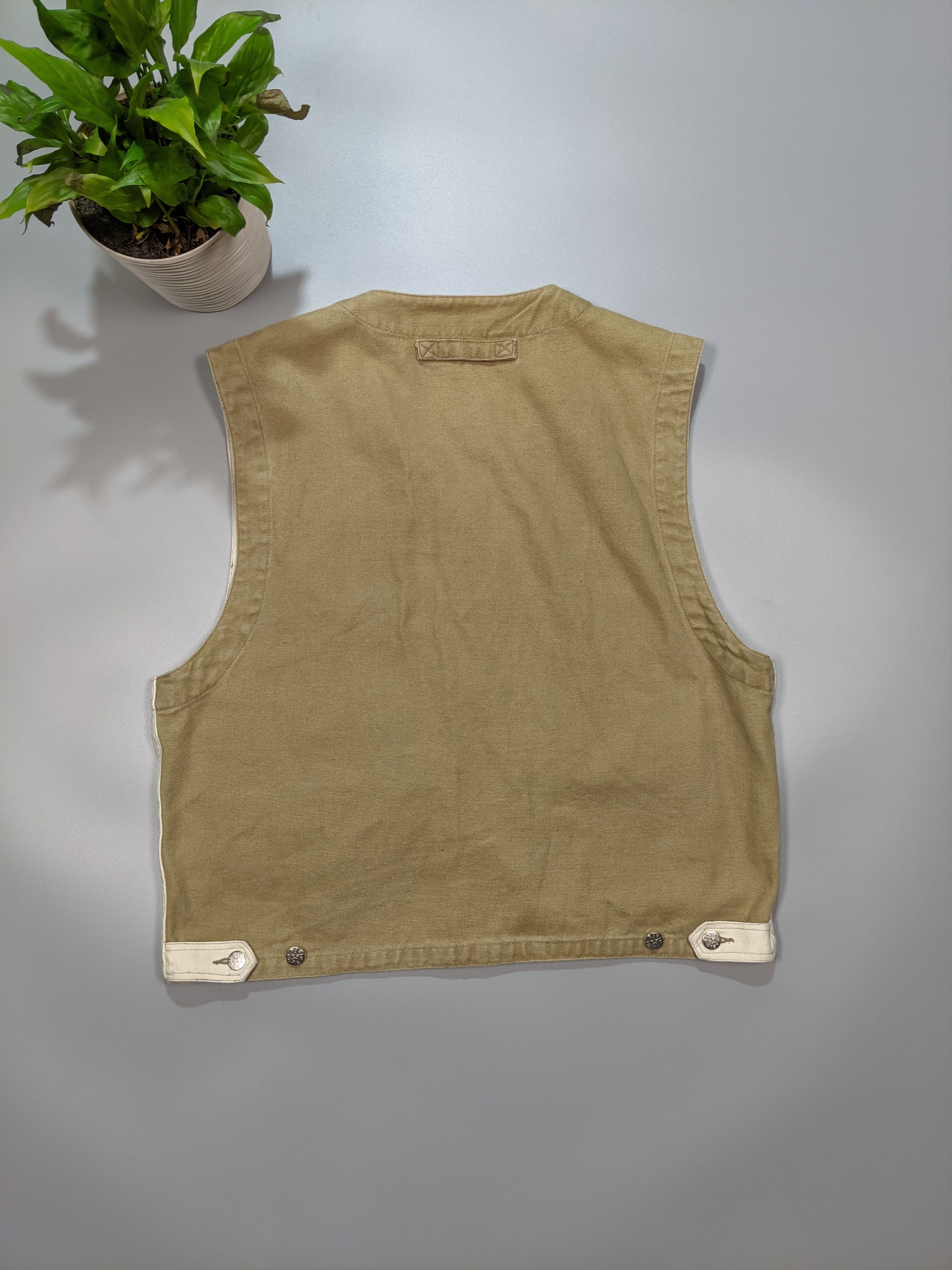 Vinci × Vintage VINCI Biege Sleeveless Vest Size M 48/50 Classic Outdoor Size US M / EU 48-50 / 2 - 6 Thumbnail