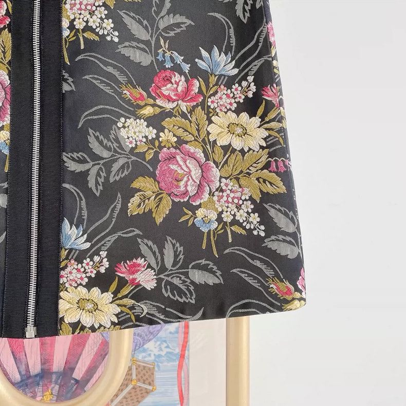 Gucci Gucci Jacquard embroidered skirt Size 24" / US 00 / IT 34 - 9 Thumbnail