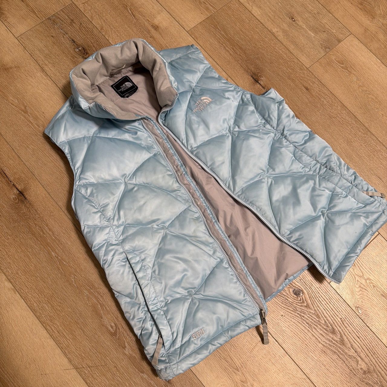 The North Face The North Face baby blue puffer vest Size XL / US 12-14 / IT 48-50 - 1 Thumbnail