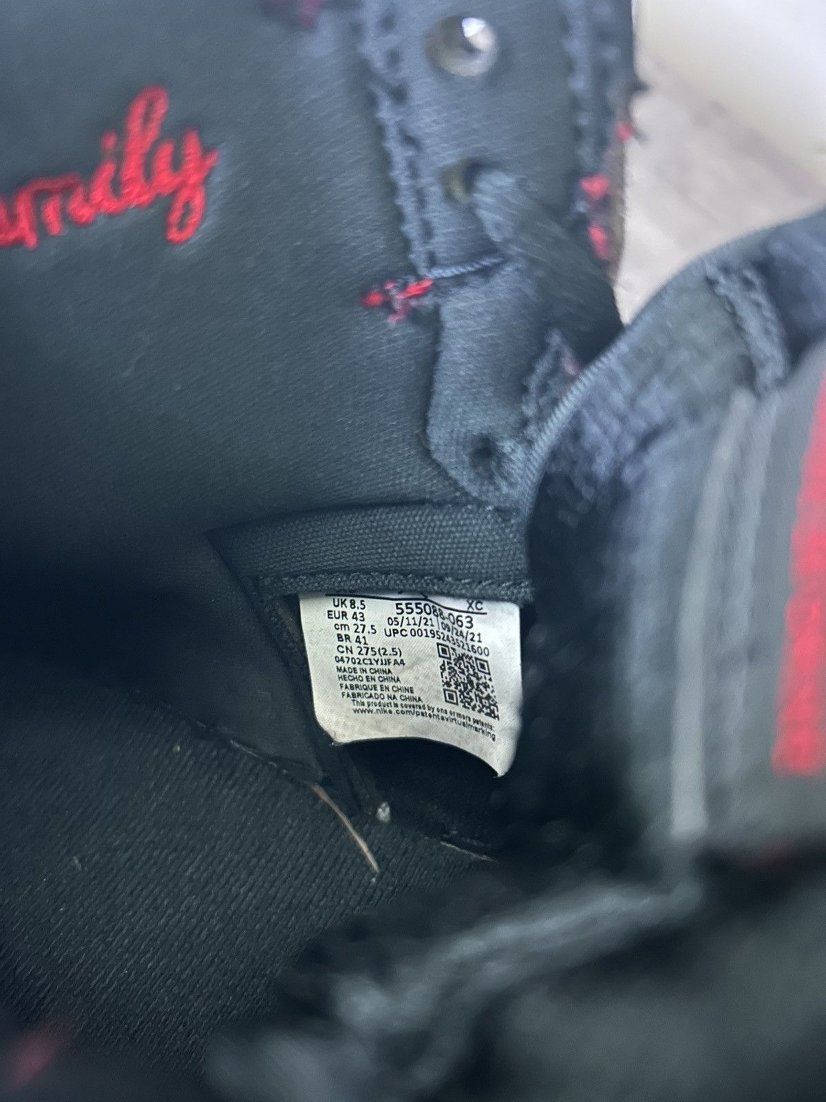 Jordan Brand Air Jordan 1 Retro High OG 'Patent Bred' Size US 9.5 / EU 42-43 - 6 Thumbnail
