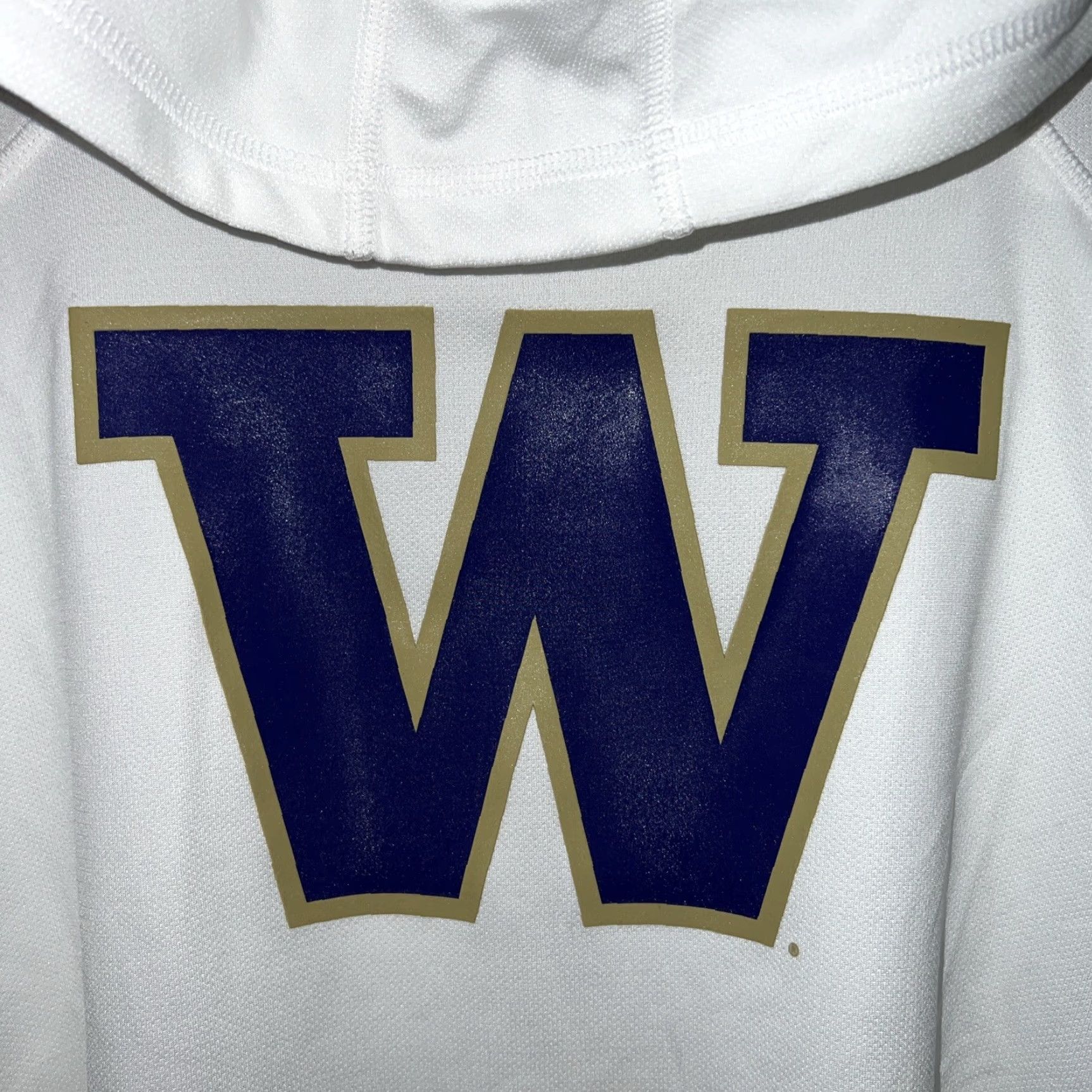 Adidas Adidas White Huskies Pullover Hoodie Womens XL Activewear Size XL / US 12-14 / IT 48-50 - 3 Thumbnail