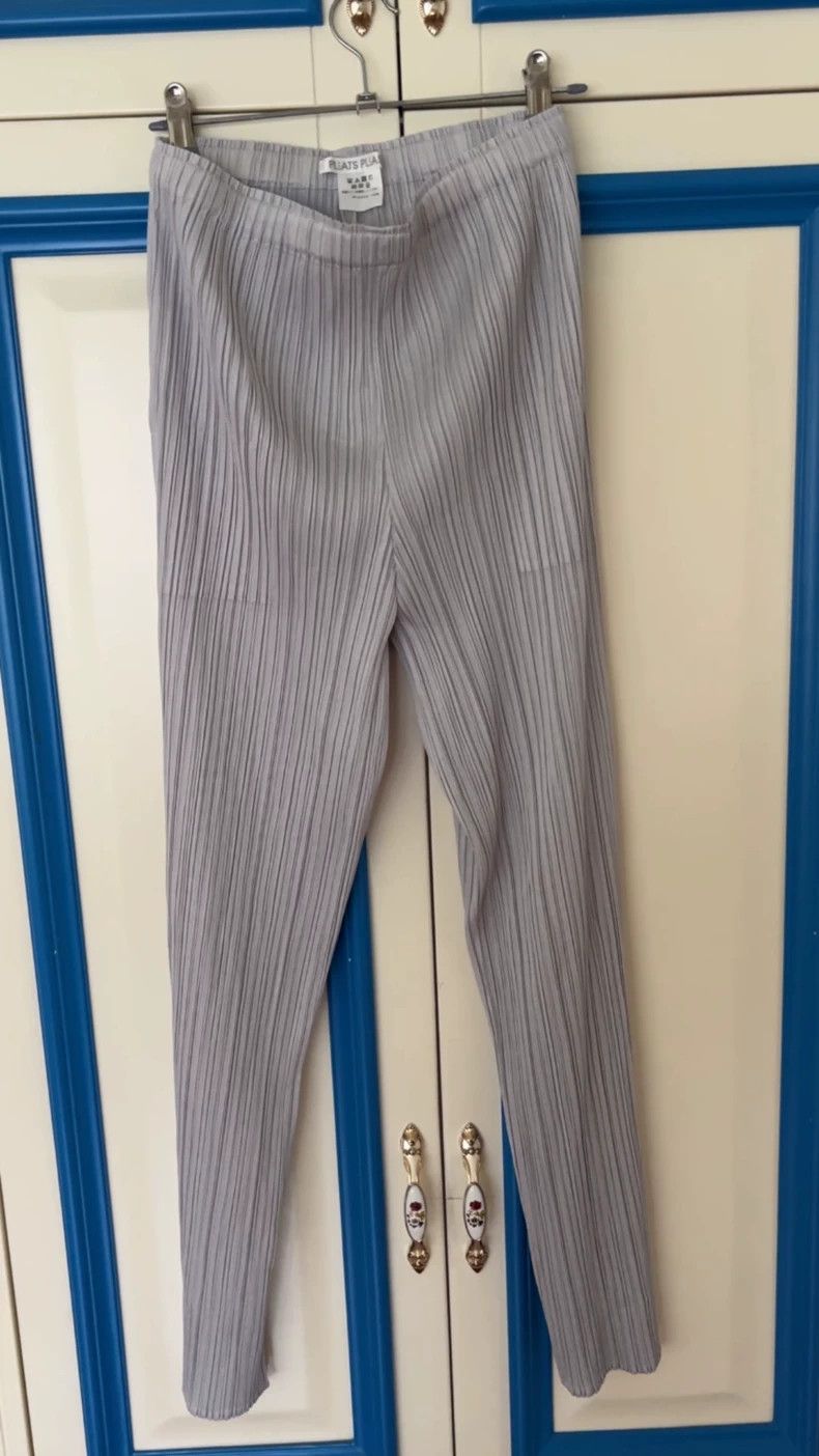 Issey Miyake Issey Miyake size:4 Silver-gray pleated pants Size 42" / US 20 - 1 Thumbnail