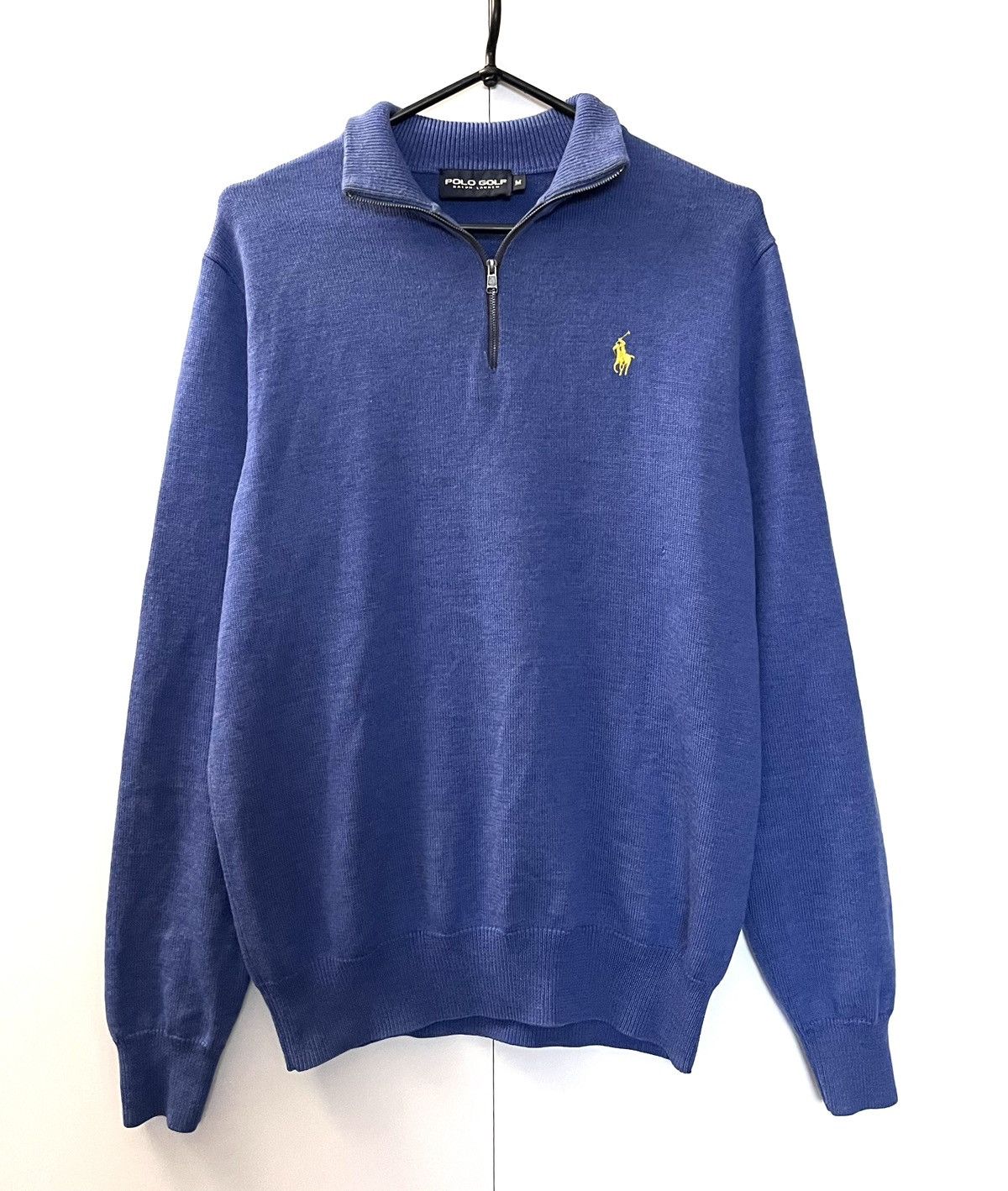 Polo Ralph Lauren × Ralph Lauren × Vintage 🇺🇸Vintage Polo Golf Ralph Lauren Zip Up Sweater Size US M / EU 48-50 / 2 - 2 Thumbnail