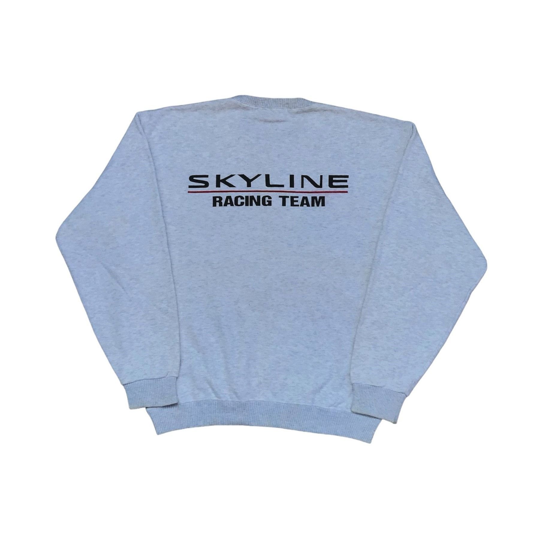 Vintage Vintage 90s Skyline Racing Team Sweatshirt Size M Size US M / EU 48-50 / 2 - 4 Thumbnail