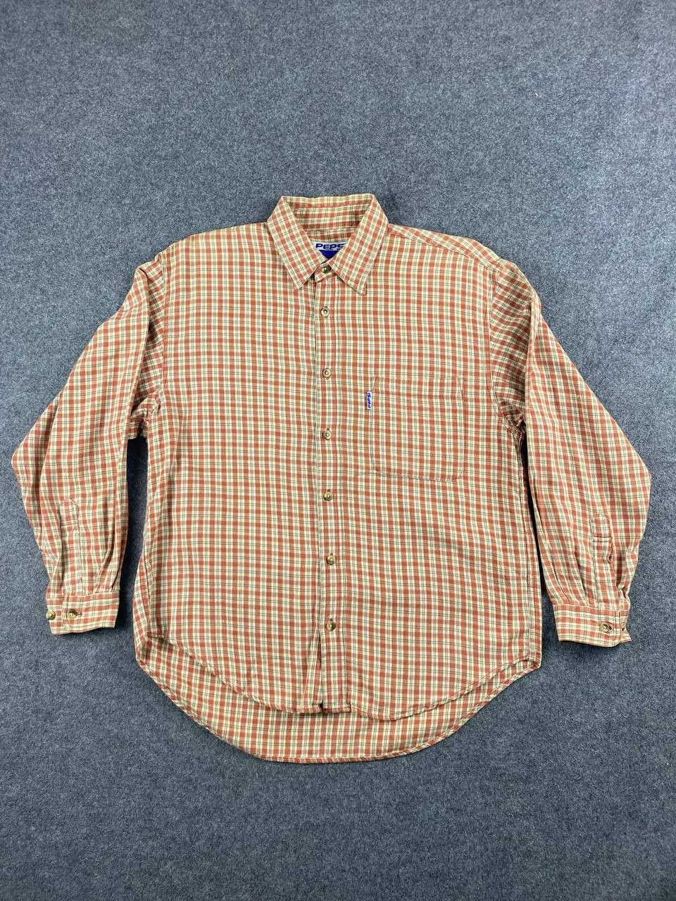 Flannel vintage pepsi flannel shirt nice design Size US L / EU 52-54 / 3 - 1 Thumbnail
