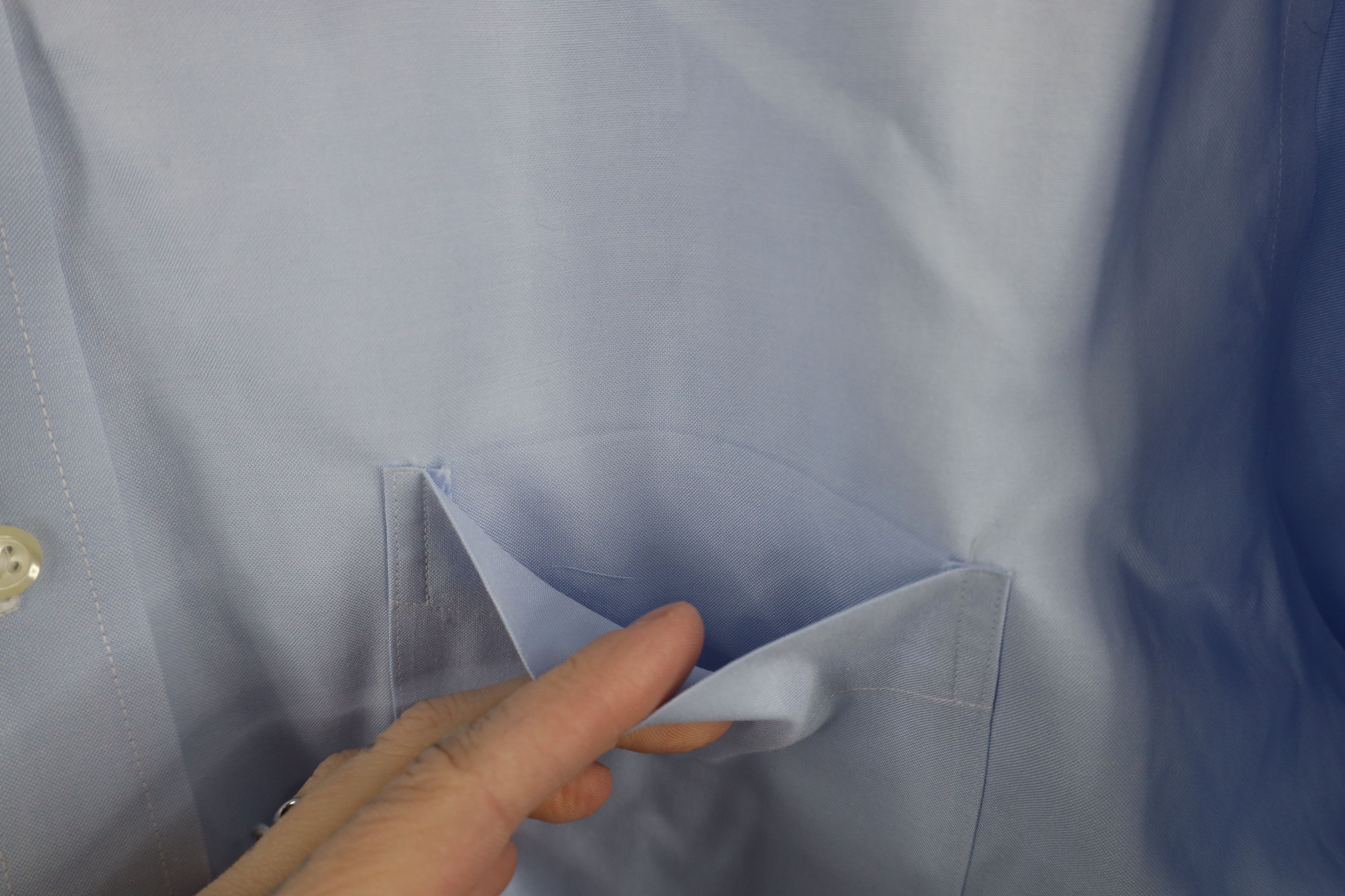 Brooks Brothers × Vintage Vintage 90s Brooks Brothers Cotton Button Shirt OCBD Blue Size US M / EU 48-50 / 2 - 4 Thumbnail