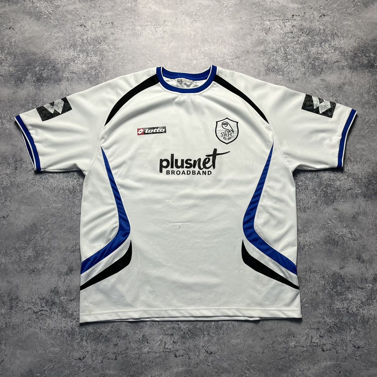 Lotto Sport Vintage Lotto Sheffield Wednesday SWFC 2008/09 Soccer Jersey Size US XXL / EU 58 / 5 - 1 Thumbnail