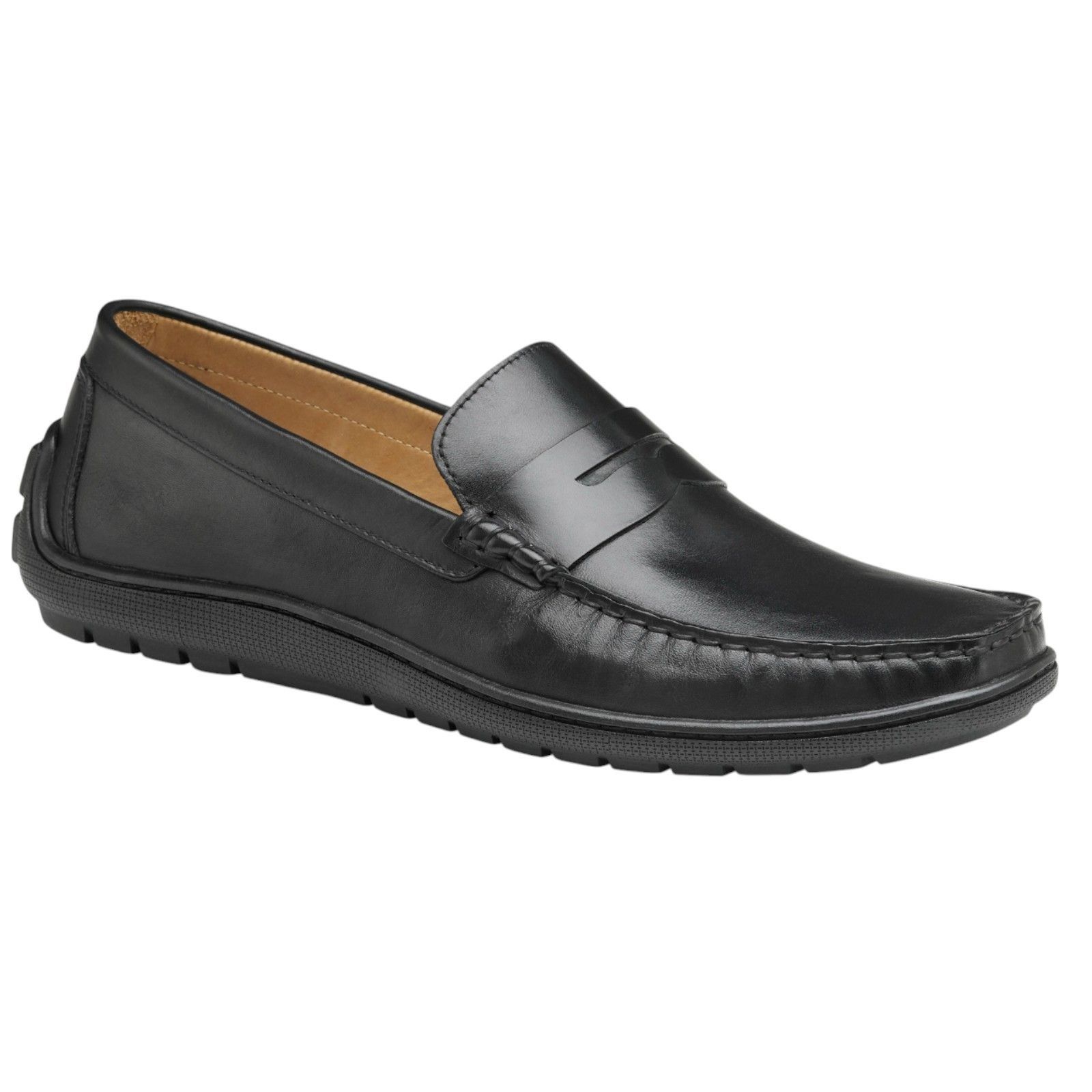 Johnston & Murphy Johnston & Murphy Nichols Penny Loafer Shoes Black Men's Siz Size US 8 / EU 41 - 10 Thumbnail