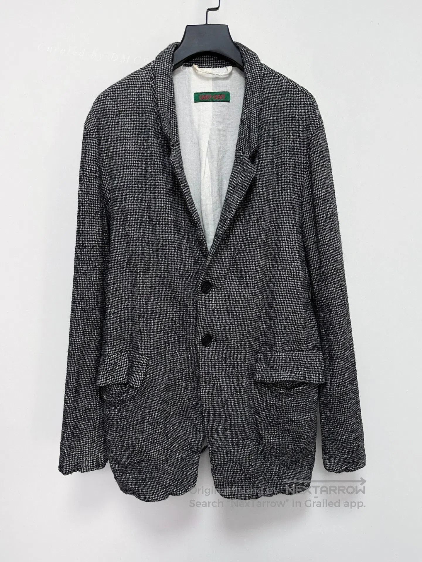 Casey Casey Casey Casey Brushed Wool Houndstooth Coat. Size US S / EU 44-46 / 1 - 1 Thumbnail