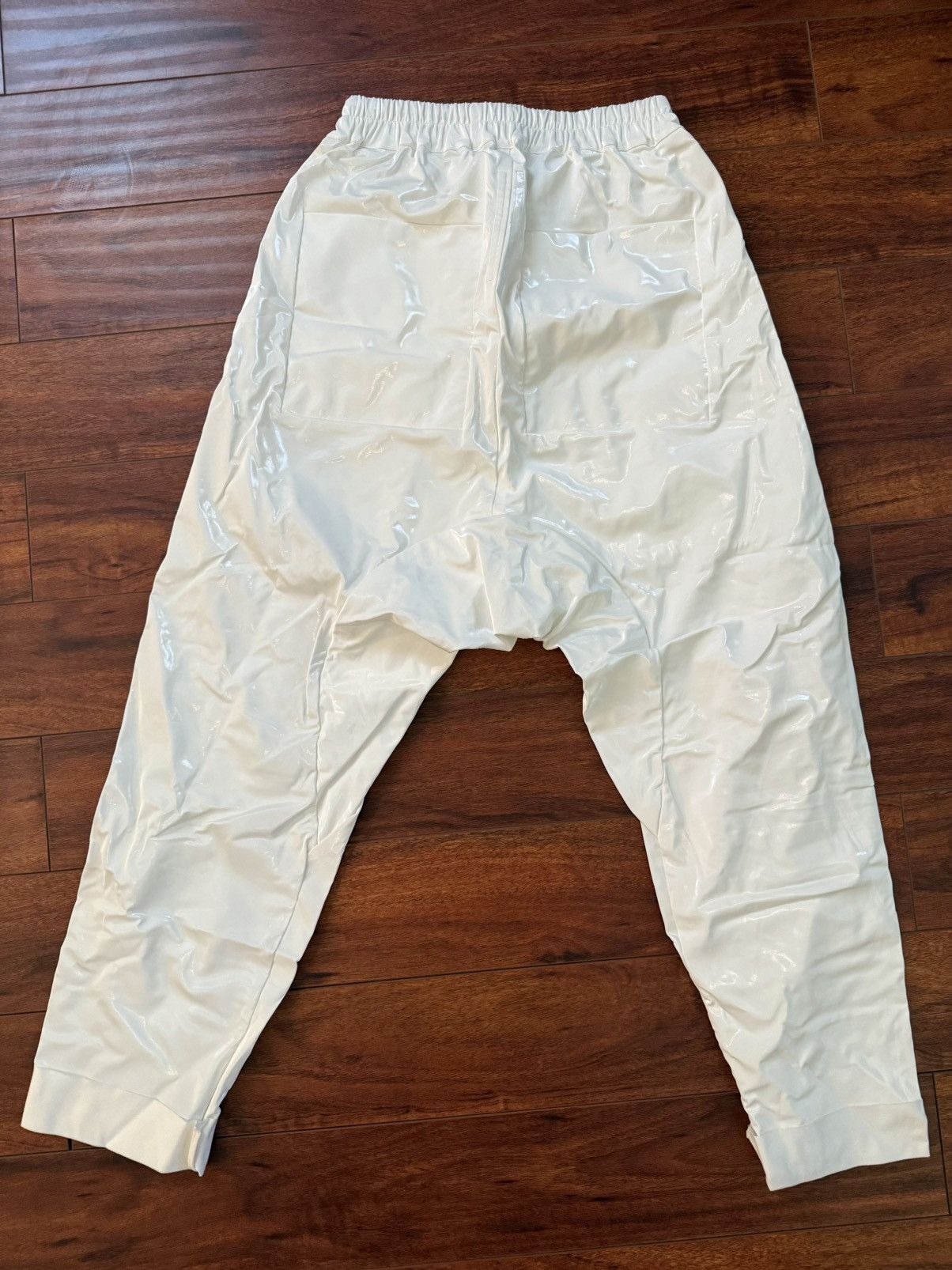 Rick Owens Drkshdw Rick Owens DRKSHDW Drawstring Cargo Pants Size US 31 - 2 Thumbnail