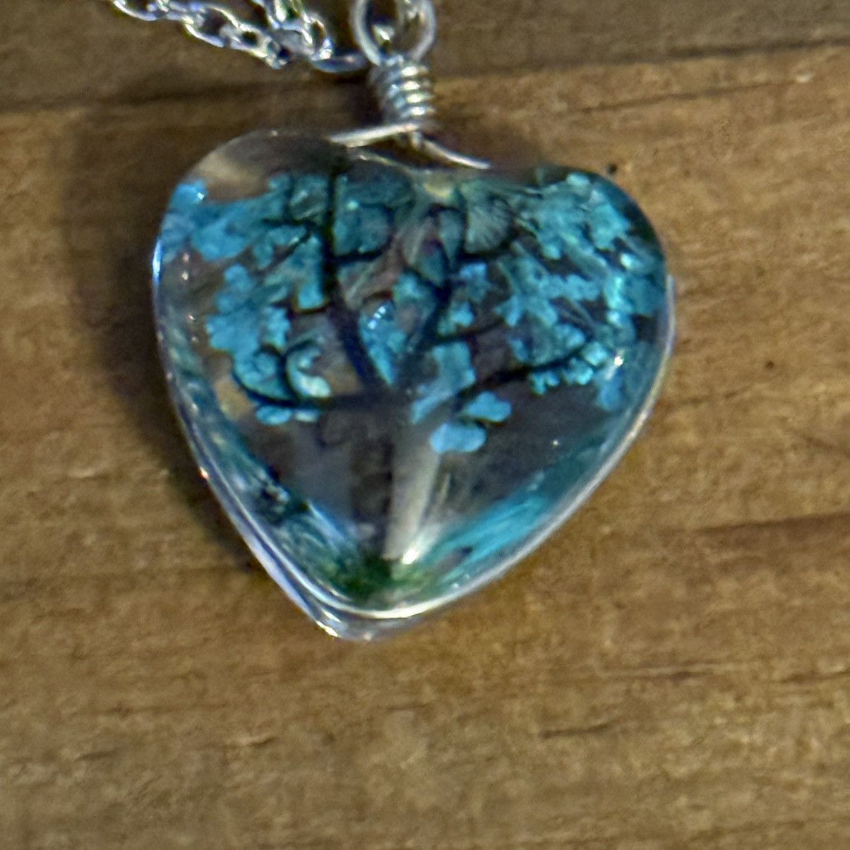 Other 925 silver tree of life heart pendant necklace Size ONE SIZE - 6 Thumbnail