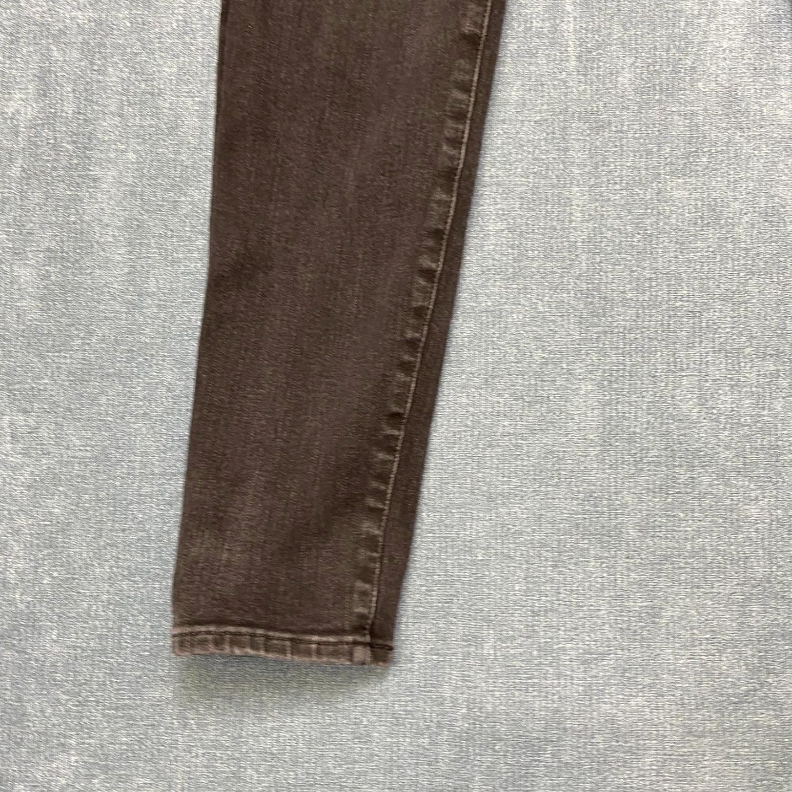 American Eagle Outfitters VINTAGE American Eagle Outfitters Jeans Womens 14 31x29.5 Black Denim High Rise Skinny Leg Size 36" / US 14 / IT 50 - 3 Thumbnail