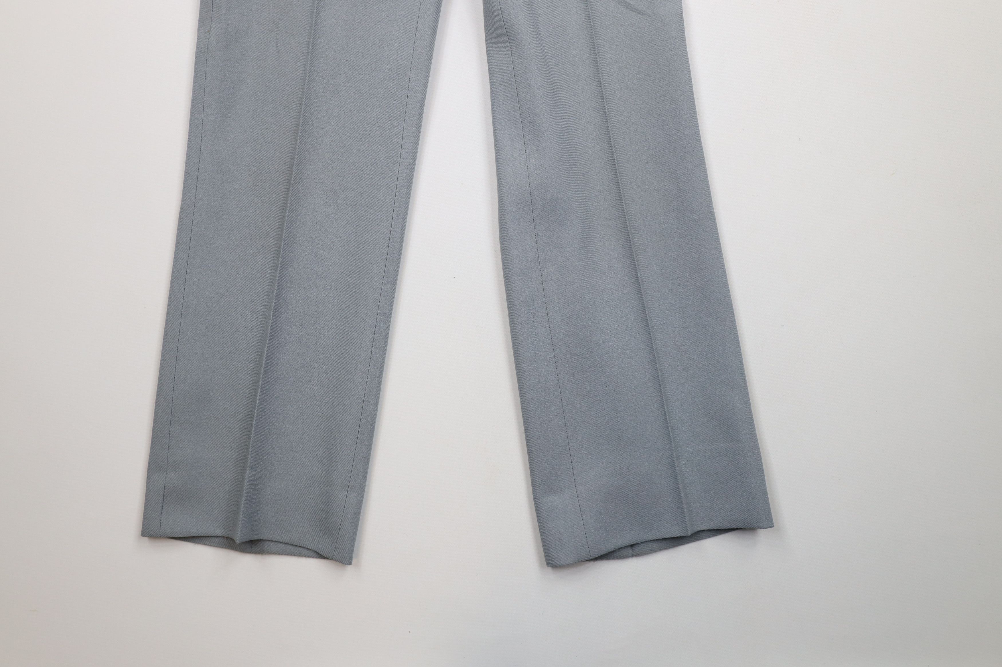 Vintage Vintage 70s Streetwear Knit Flared Wide Leg Chino Pants USA Size US 28 / EU 44 - 4 Thumbnail