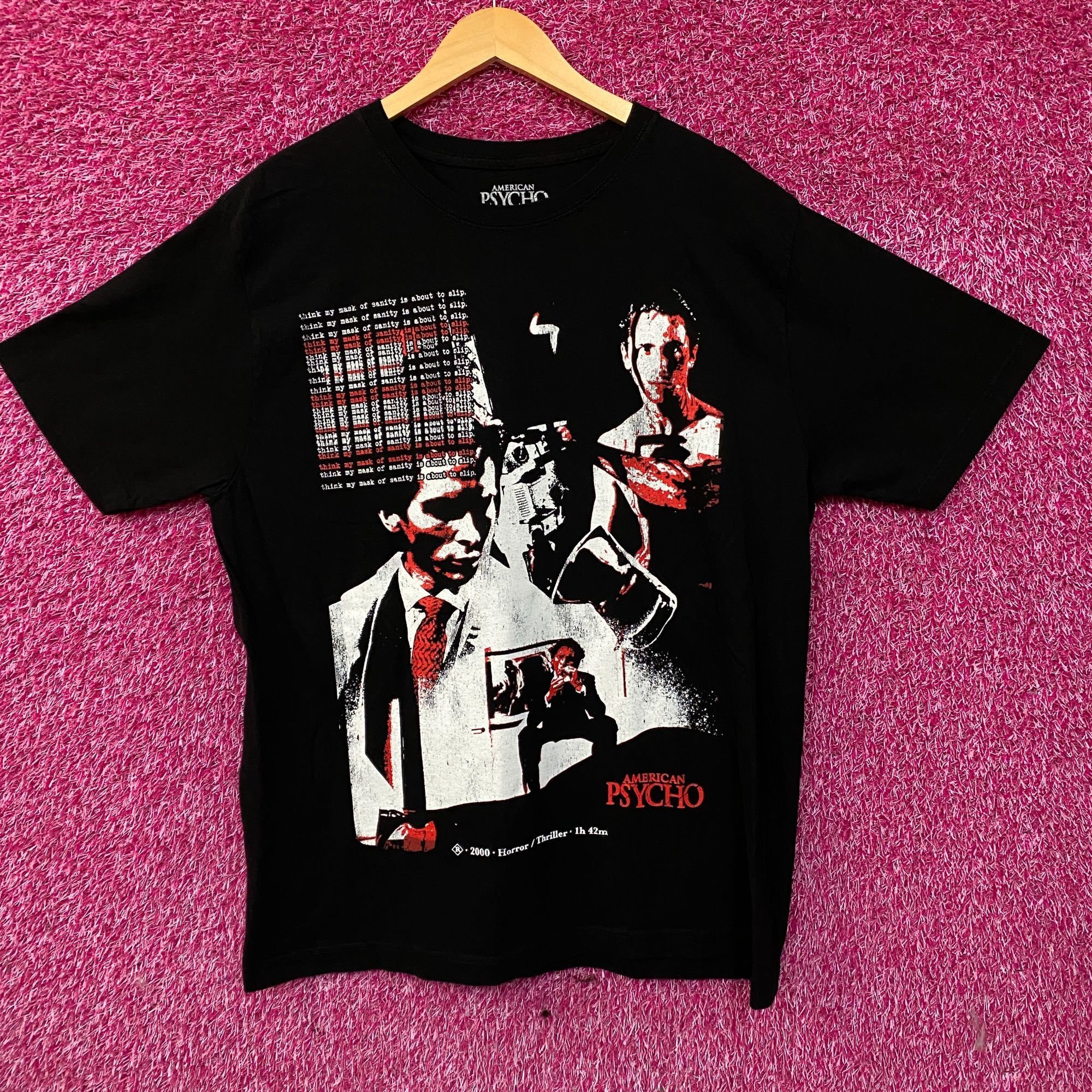Other American Psycho Patrick Bateman Movie Graphic T-Shirt Mediu Size US M / EU 48-50 / 2 - 1 Thumbnail