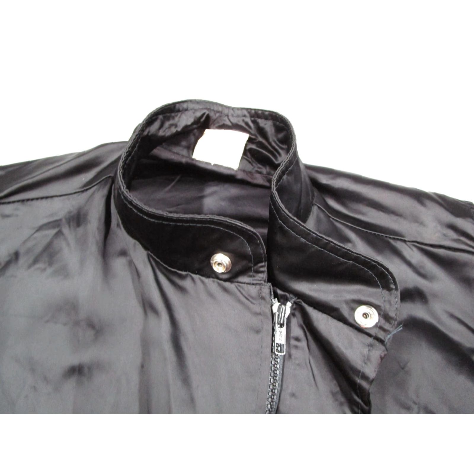Logo 7 VINTAGE Luxor Las Vegas Bomber Jacket Mens Medium Black Satin Logo Front & Back Embroidered 90s Casual Mens Size US M / EU 48-50 / 2 - 5 Thumbnail