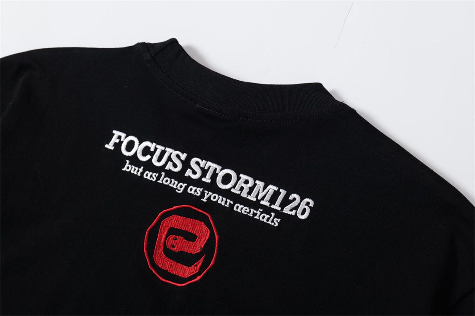 Other Focus Storm Black Graphic T-Shirt Size US L / EU 52-54 / 3 - 4 Thumbnail