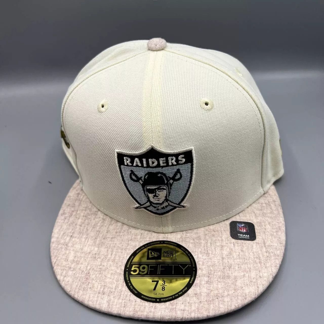 New Era Las Vegas Raiders Hat Men 7 3/8 Superbowl XV 59Fifty New Era Size ONE SIZE - 2 Thumbnail