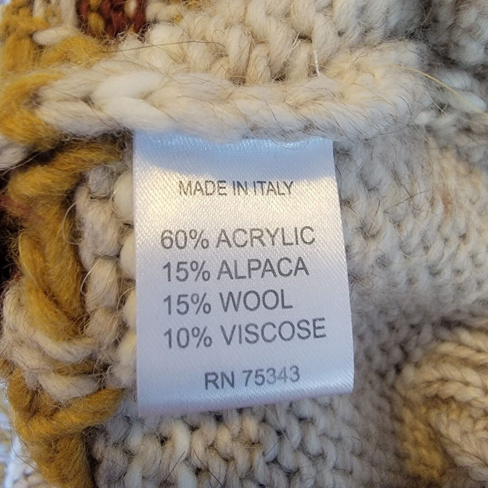 Anthropologie ❤️Anthropologie Elsamanda Alpaca Turtleneck Sz L Women's Swe Size L / US 10 / IT 46 - 6 Thumbnail