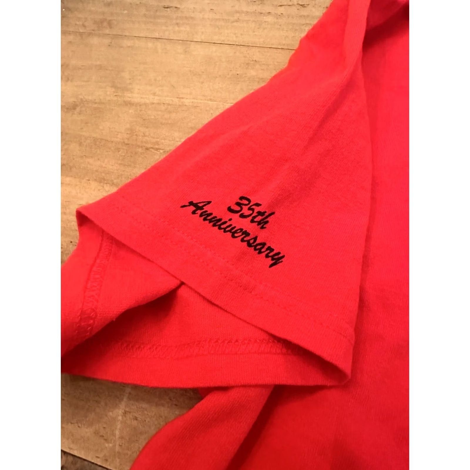 Vintage Freedom T-Shirt Red Motorcycle Biker 35th Anniversary Mens L Red USA 35th Anniversary Shirt Size US L / EU 52-54 / 3 - 6 Thumbnail