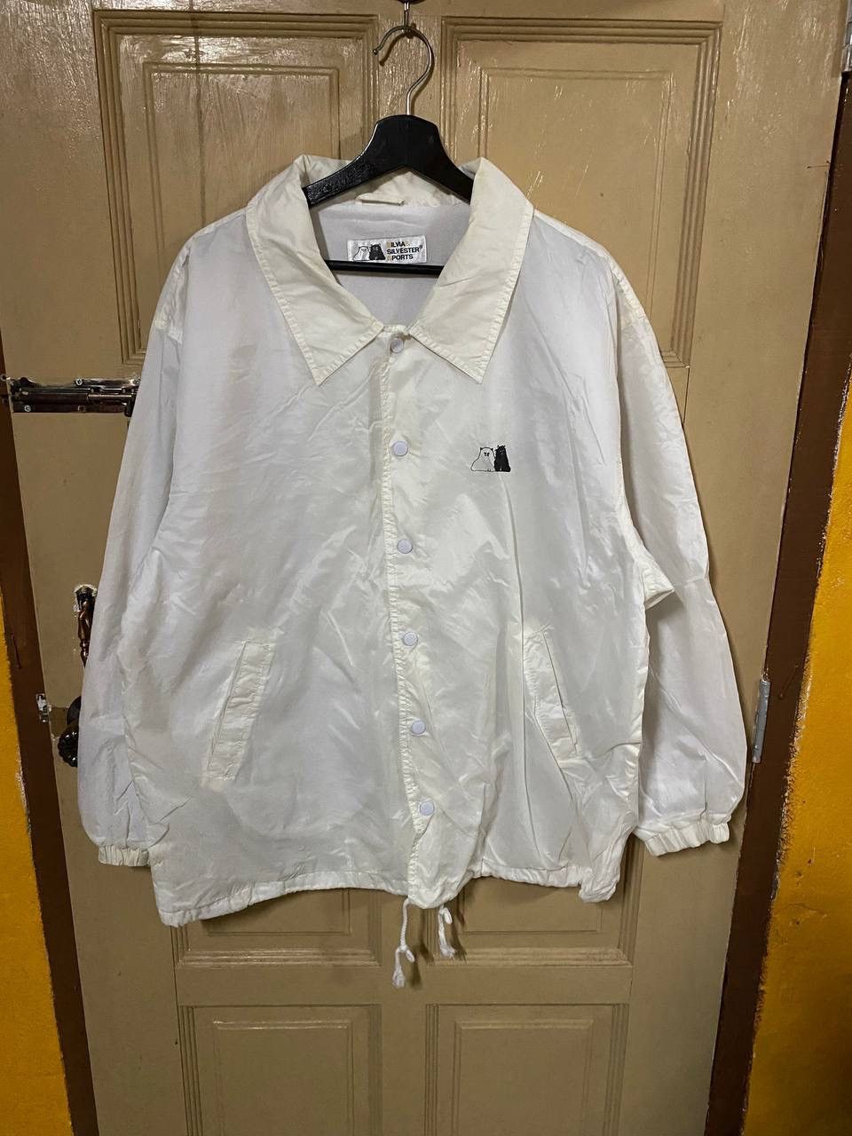 Vintage Vintage 90s Silvia & Silvester Nylon Coach Jacket Size US L / EU 52-54 / 3 - 3 Thumbnail