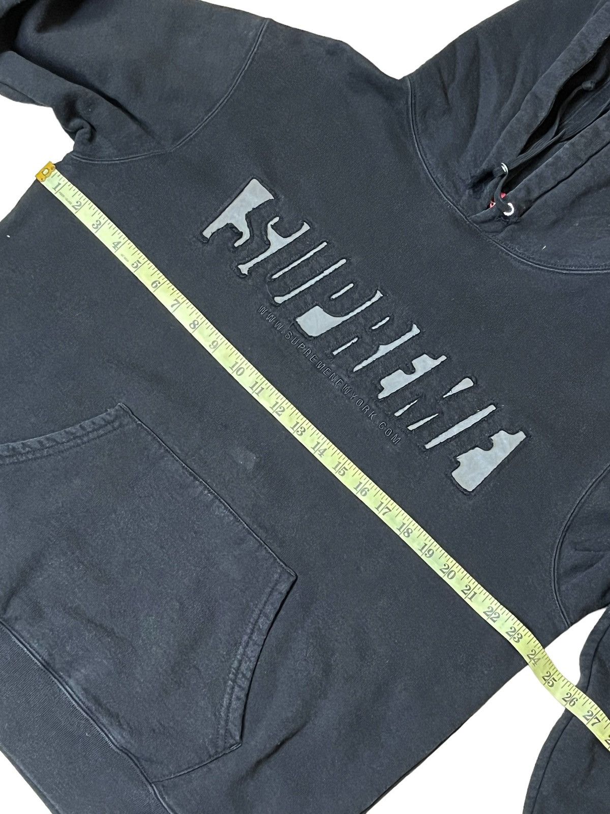 Supreme OG SUPREME REFLECTIVE CUTOUT HOODED SWEATS Size US M / EU 48-50 / 2 - 9 Thumbnail