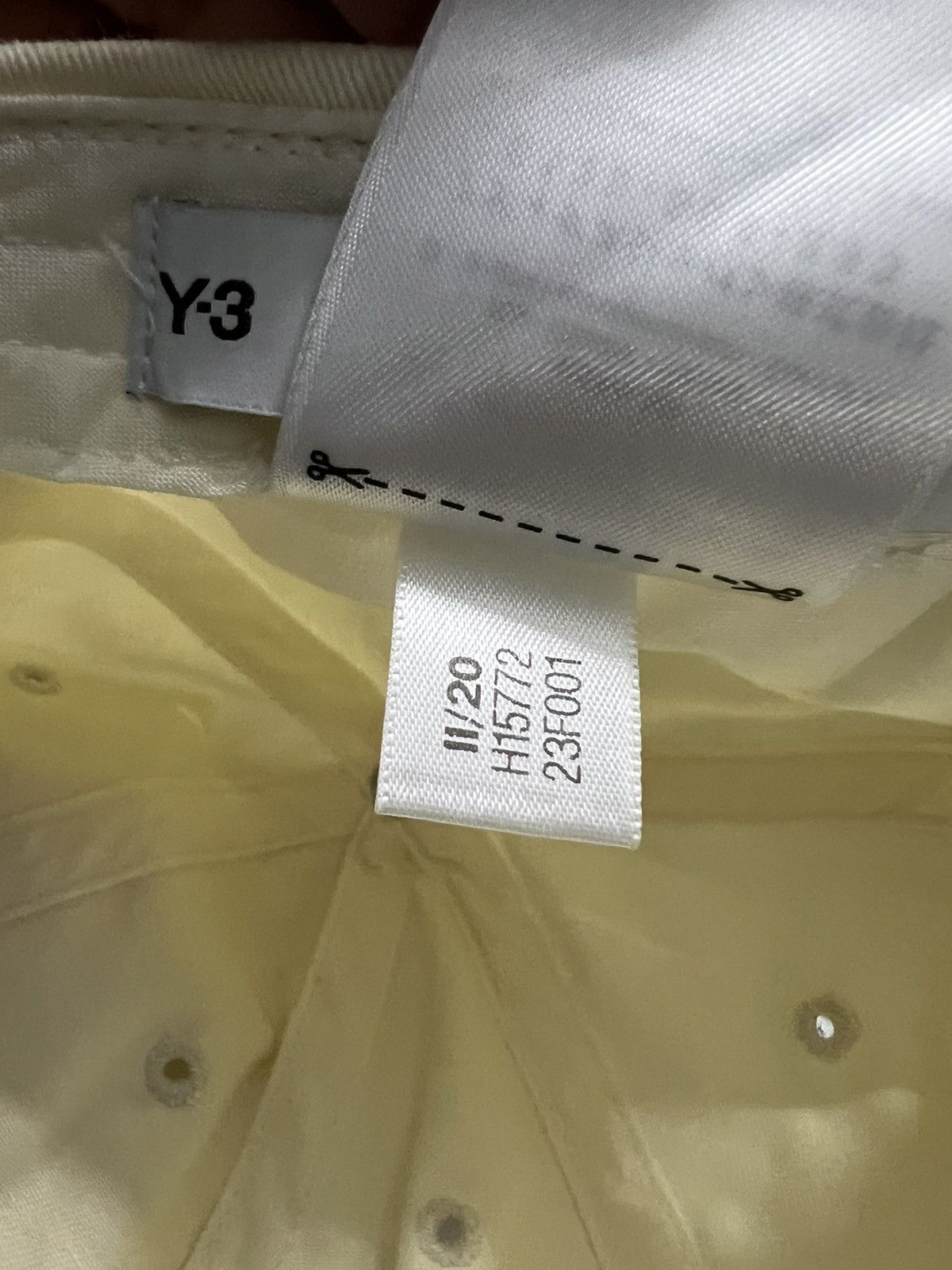 Adidas × Designer × Yohji Yamamoto ADIDAS X YOHJIYAMAMOTO Y-3 CAP RARE Size ONE SIZE - 15 Thumbnail