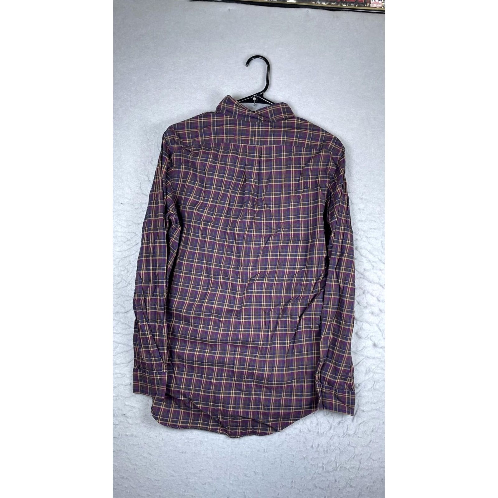 Ralph Lauren Ralph Lauren Shirt Mens Small Purple Plaid Long Sleeve Button Down Pony Size US S / EU 44-46 / 1 - 6 Thumbnail