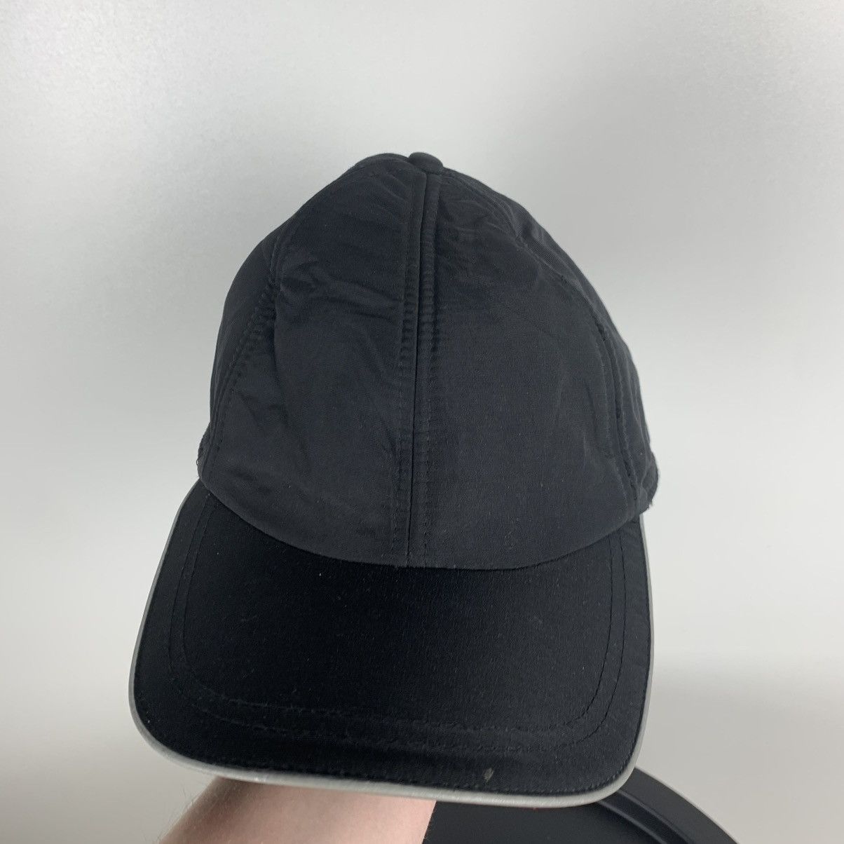 Vintage Toyota Black Nylon Racing Cap Hat Men’s One Size Y2K Size ONE SIZE - 4 Thumbnail