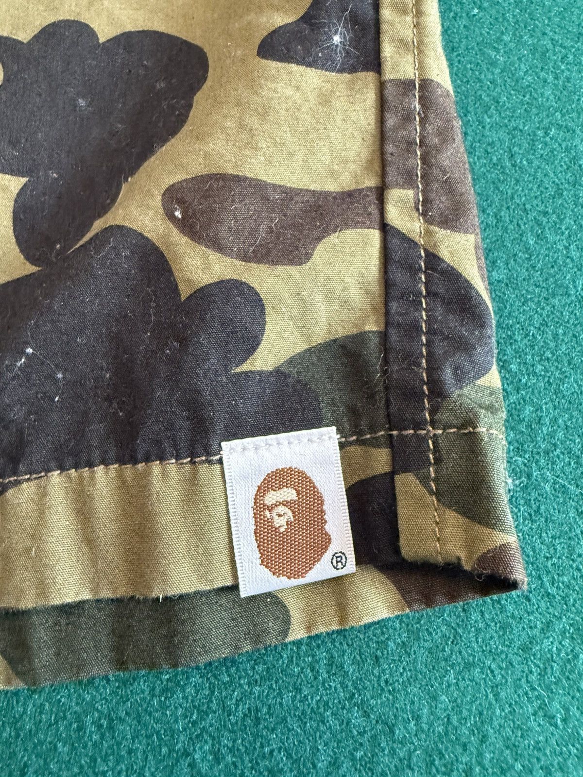 Bape Bape 1st camo drawstring shorts Size US 34 / EU 50 - 4 Thumbnail