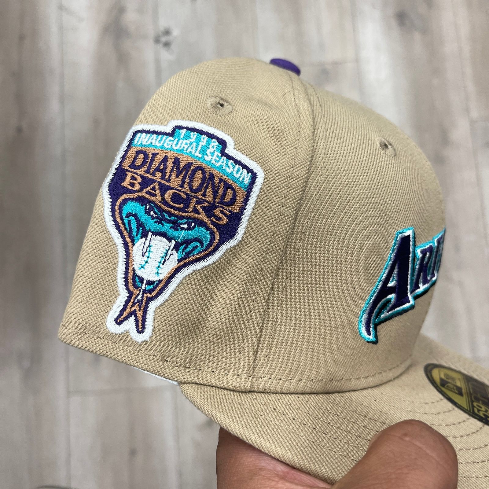 New Era New Era 59FIFTY Arizona Diamondbacks fitted hat cap 7 1/4 Size ONE SIZE - 4 Thumbnail