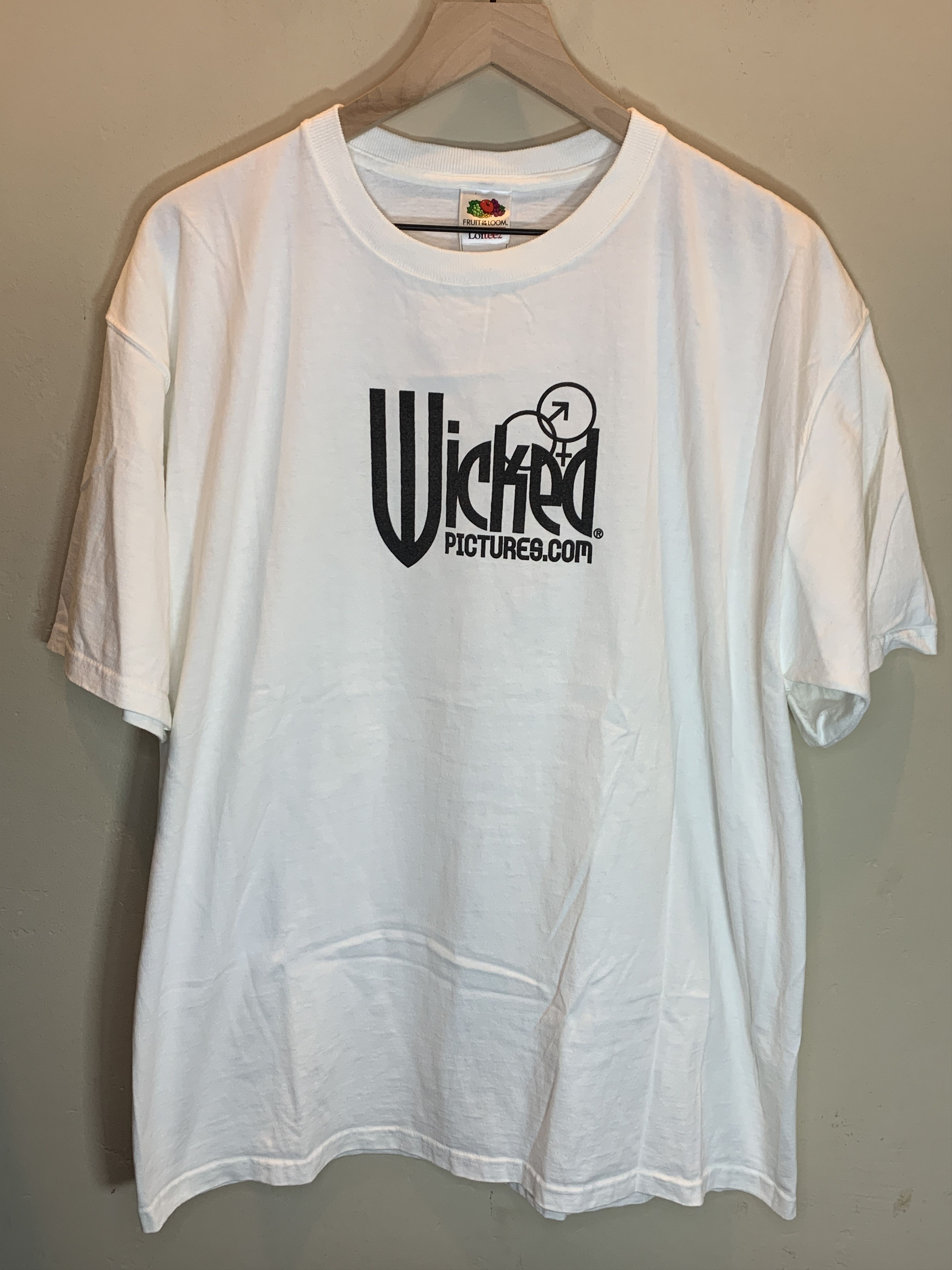Vintage *RARE* Vintage 90’s Wicked Pictures XXX Porn Sex T-Shirt Size US XL / EU 56 / 4 - 1 Thumbnail
