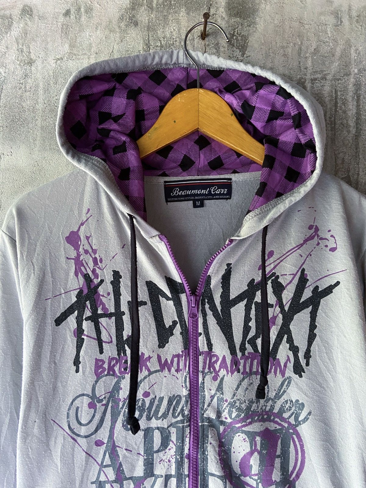 In The Attic BREAK WITH TRADITION BEAUMONT CAR ZIP HOODIE Size US S / EU 44-46 / 1 - 10 Thumbnail