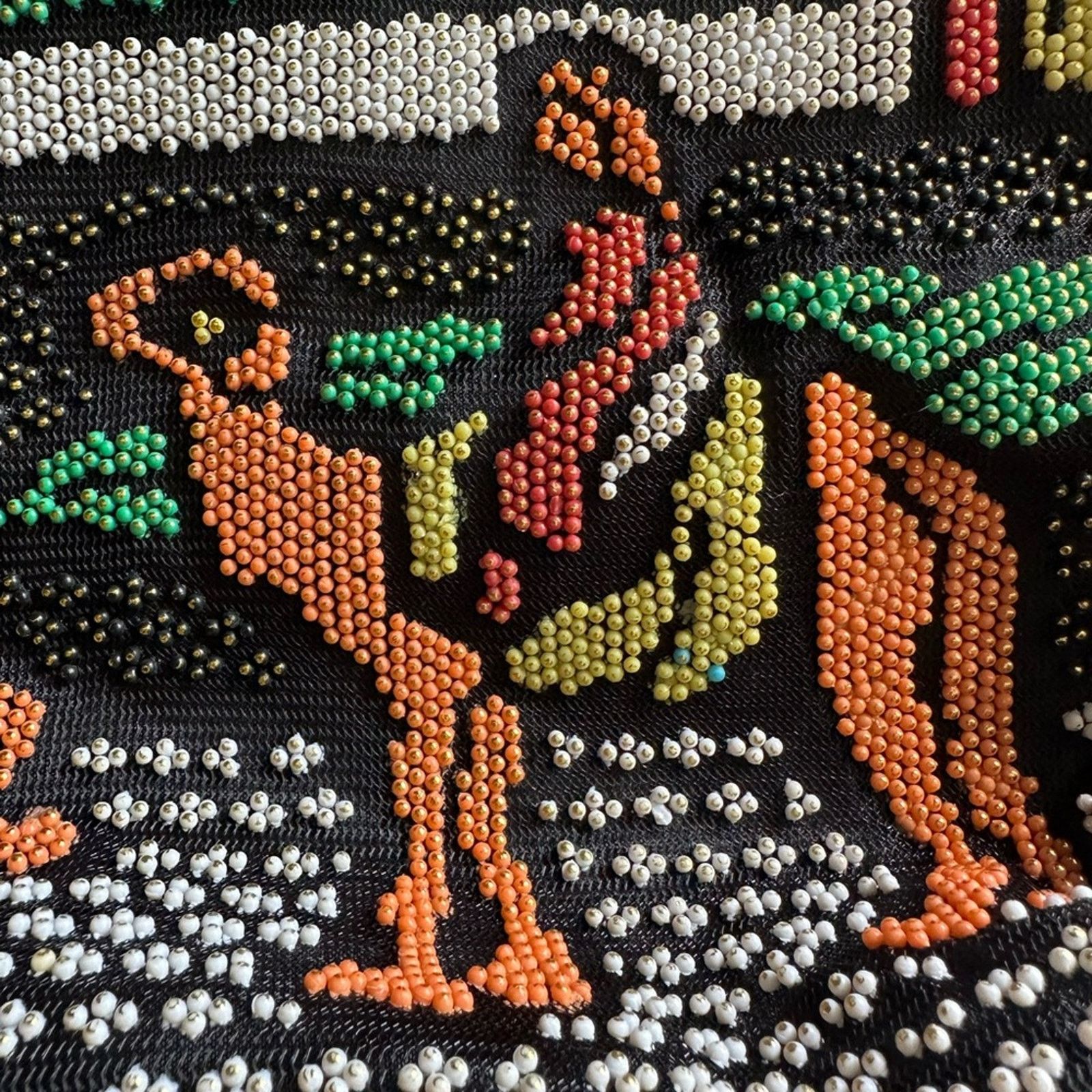 Other Vintage 80s gem Breaded Jerusalem Draw String Tote Bag Size ONE SIZE - 3 Thumbnail