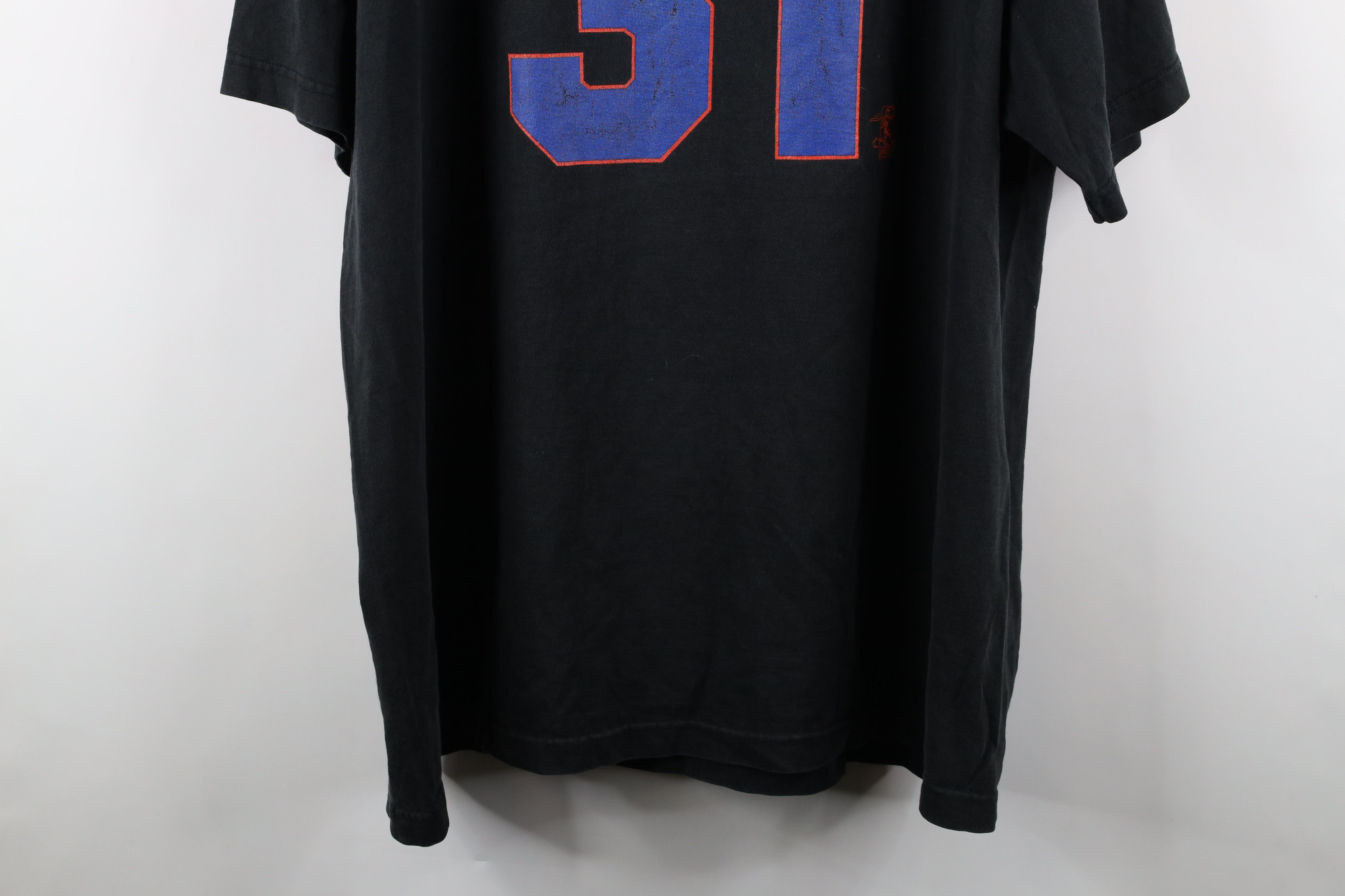 Majestic Vintage Majestic Piazza New York Mets Baseball T-Shirt Black Size US XL / EU 56 / 4 - 12 Thumbnail