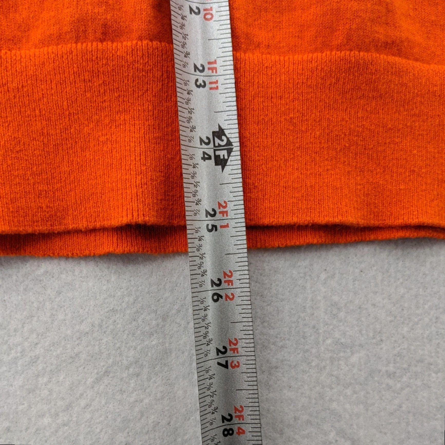 Banana Republic Banana Republic Sweater Mens Large 1/4 Zip Cotton Cashmere Orange Pullover Contemporary Knit Mock Neck Casual Size US L / EU 52-54 / 3 - 7 Thumbnail